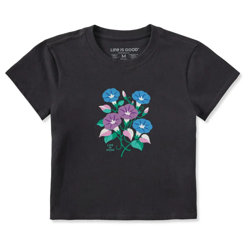 Women's Morning Glories Crusher-LITE Shrunken Tee made by Life is Good