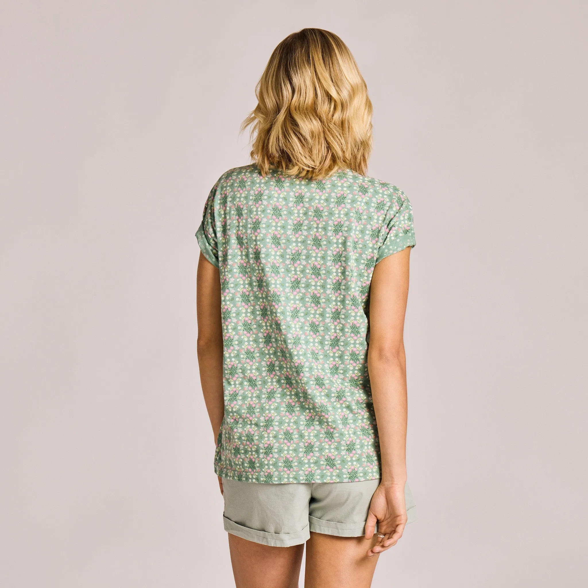 Women's Flower Garden Pattern Crusher-LITE Easy Tee sold by Life is Good product image thumbnail 3