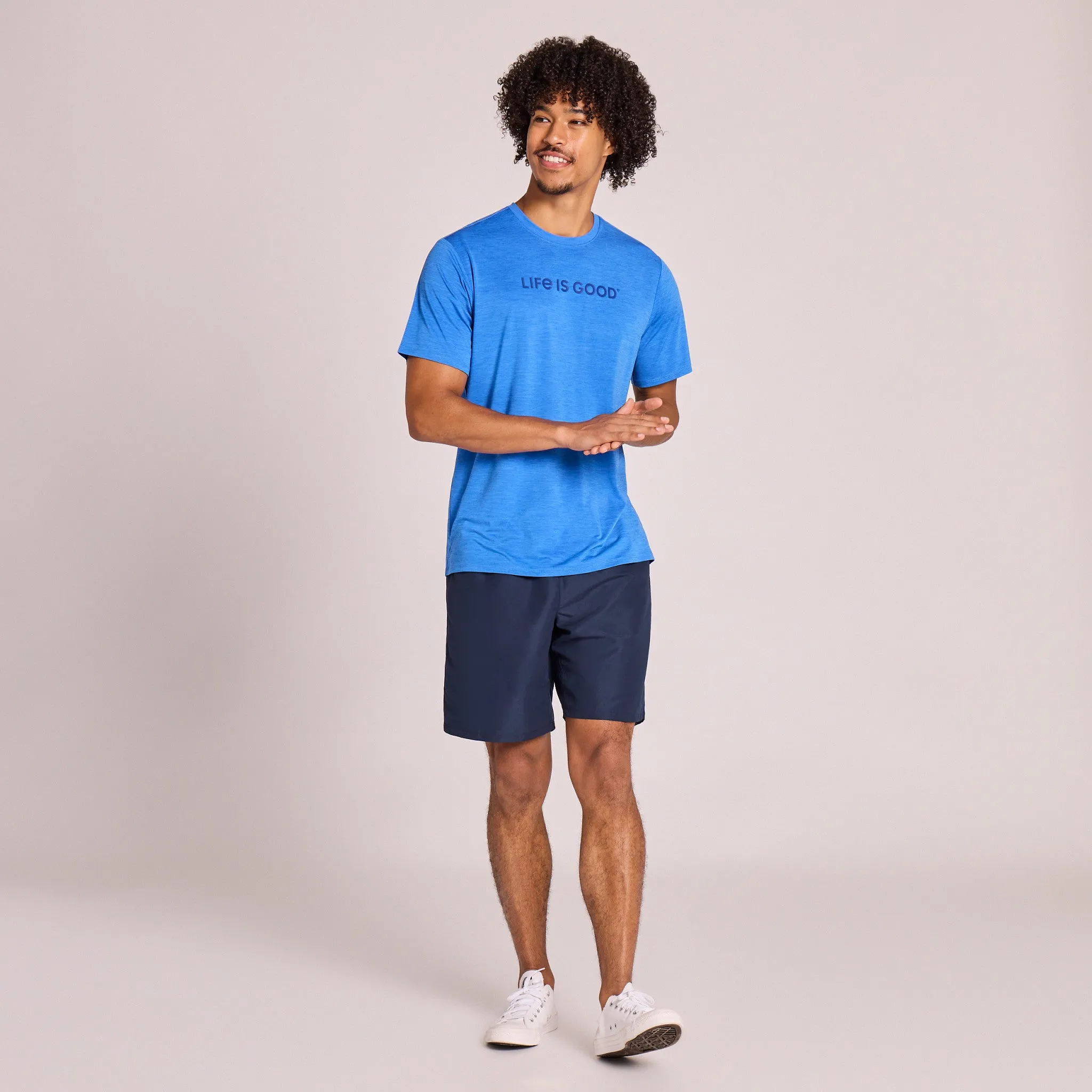 Men's Life is Good Short Sleeve Sun Crusher Tee sold by Life is Good product image thumbnail 5