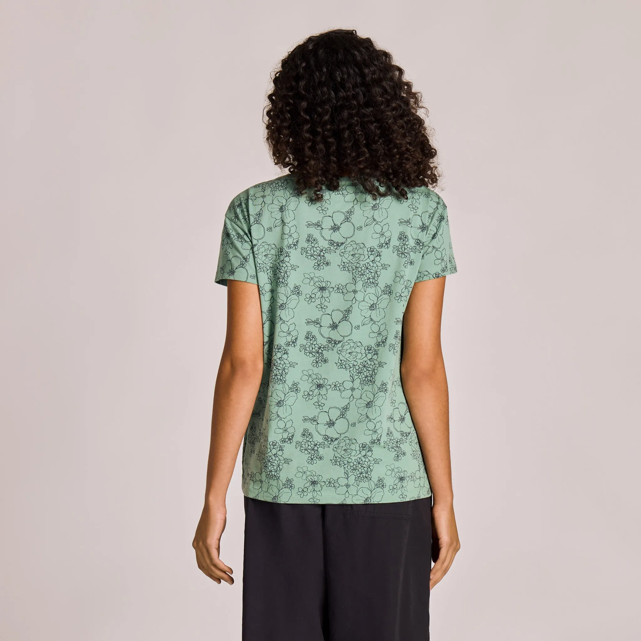 Women's Floral Garden Pattern Crusher-LITE Easy Tee sold by Life is Good product image thumbnail 3