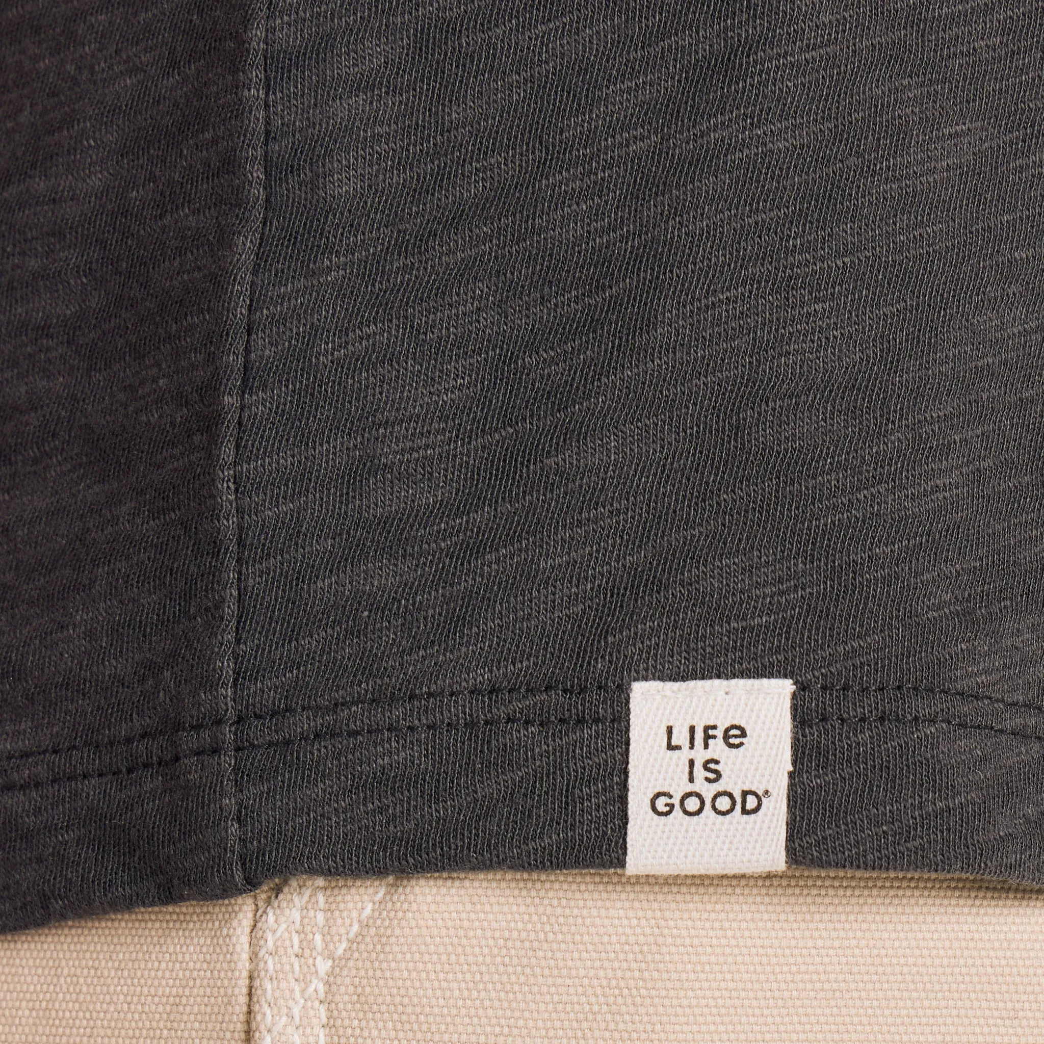 Women's Wildly Peaceful Short Sleeve Slub Slim Fit Tee sold by Life is Good product image thumbnail 5