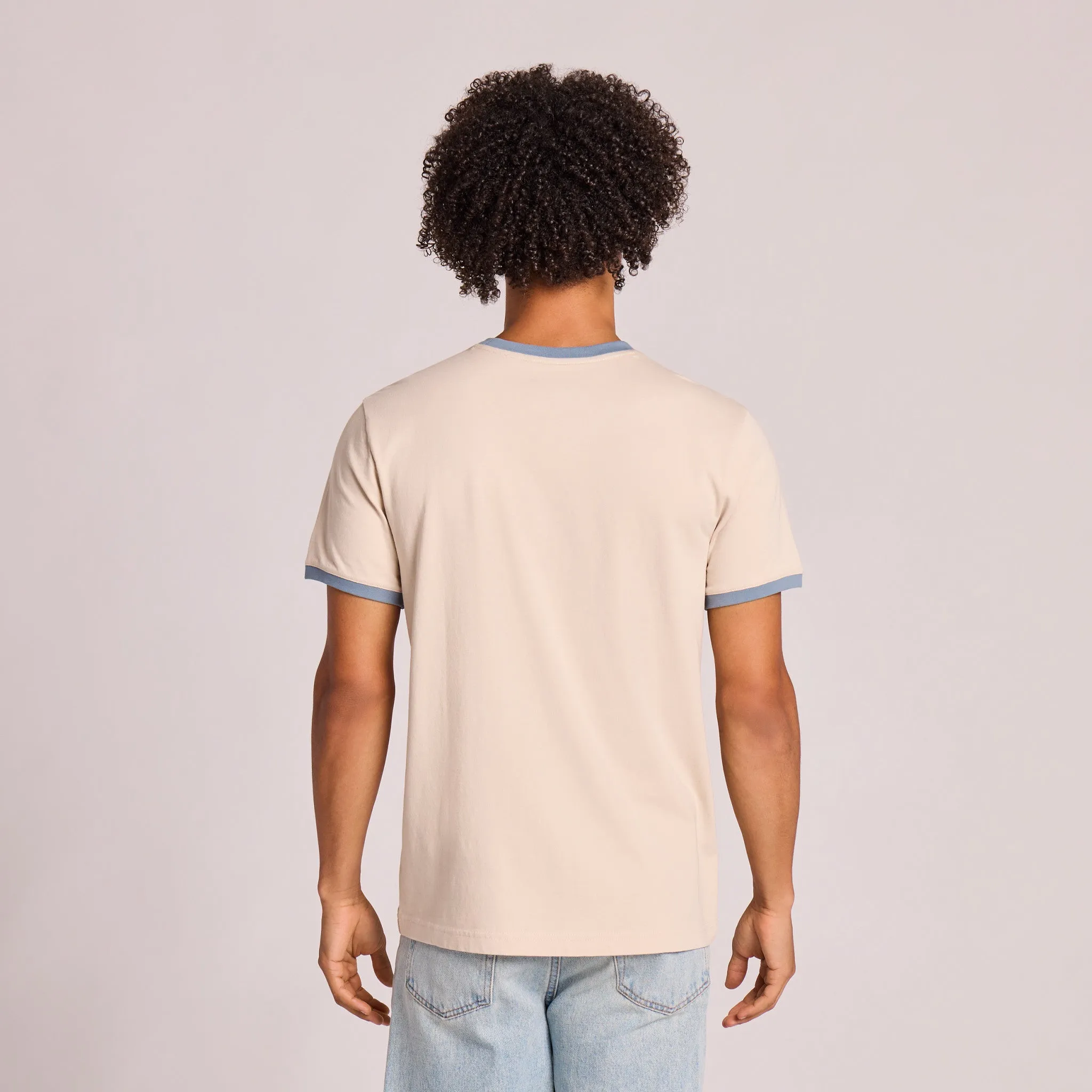 Men's Crafty LIG Stacked Classic Crusher Ringer Tee sold by Life is Good product image thumbnail 2