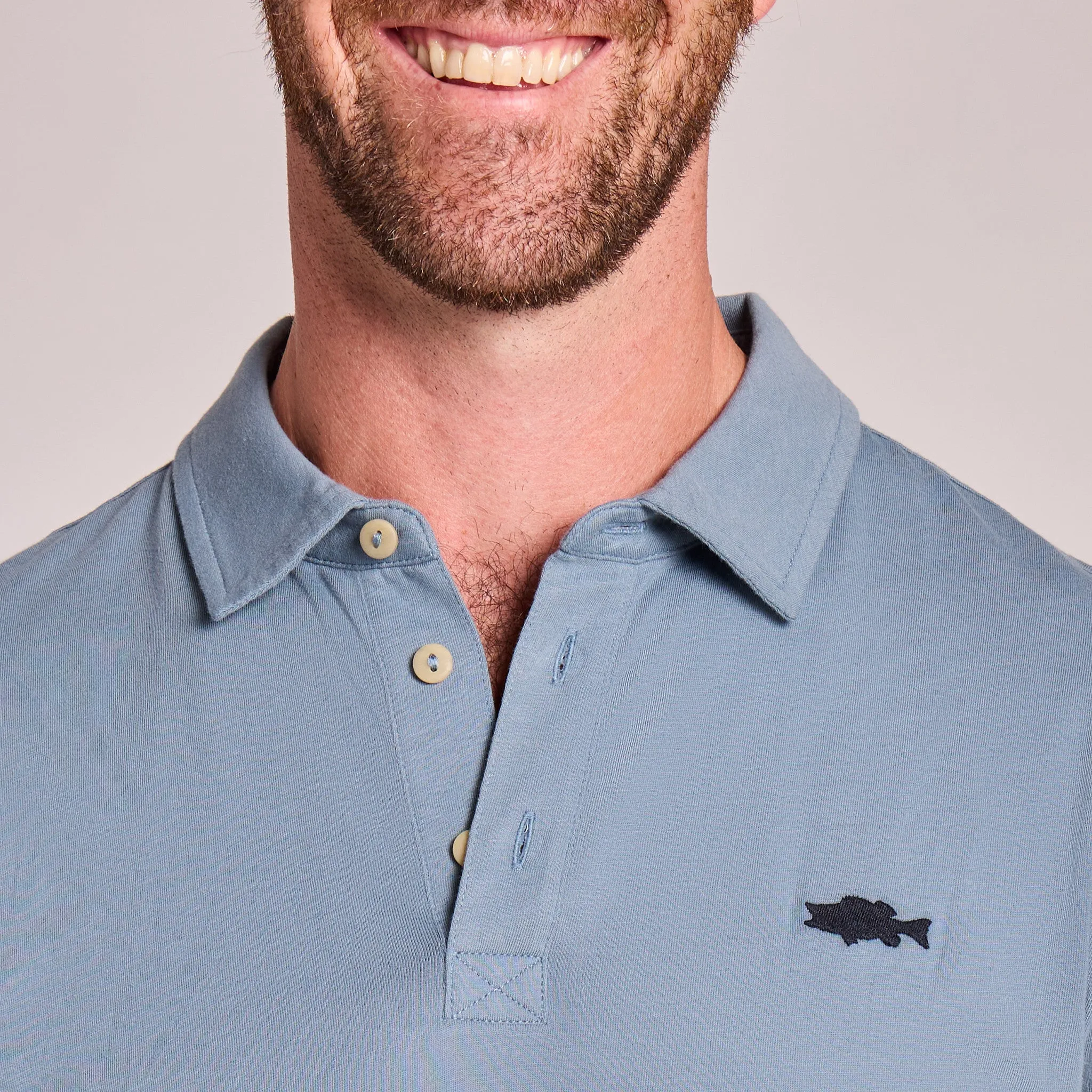 Men's Bert's Bass Short Sleeve Crusher-LITE Polo sold by Life is Good product image thumbnail 4