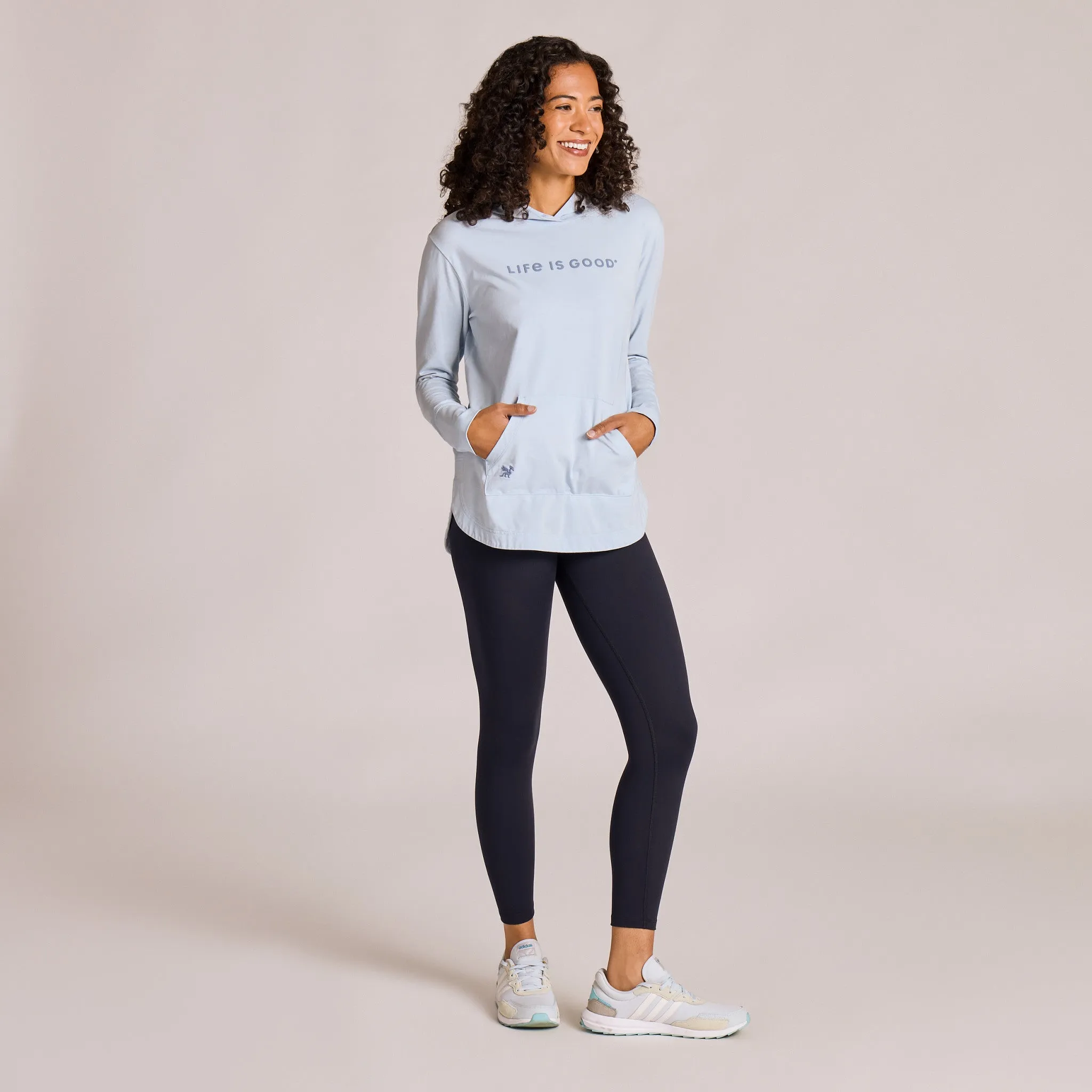 Women's Crafty LIG Crusher-FLEX Hoodie Tunic sold by Life is Good product image thumbnail 4