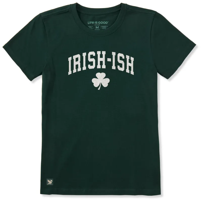 Women's Irish-ish Arch Short Sleeve Crusher Tee made by Life is Good