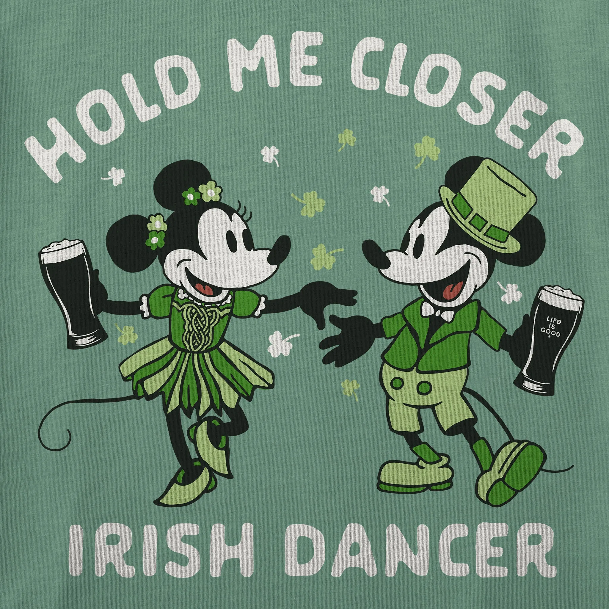 Women's Hold Me Closer Irish Dancer Short Sleeve Crusher Tee sold by Life is Good product image thumbnail 2