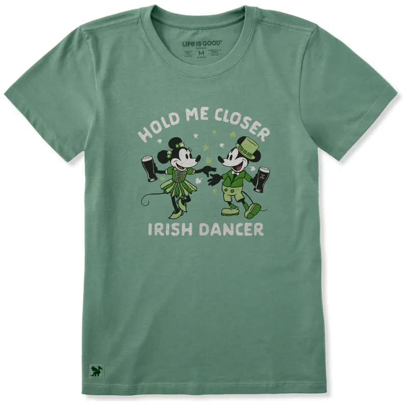 Women's Hold Me Closer Irish Dancer Short Sleeve Crusher Tee sold by Life is Good