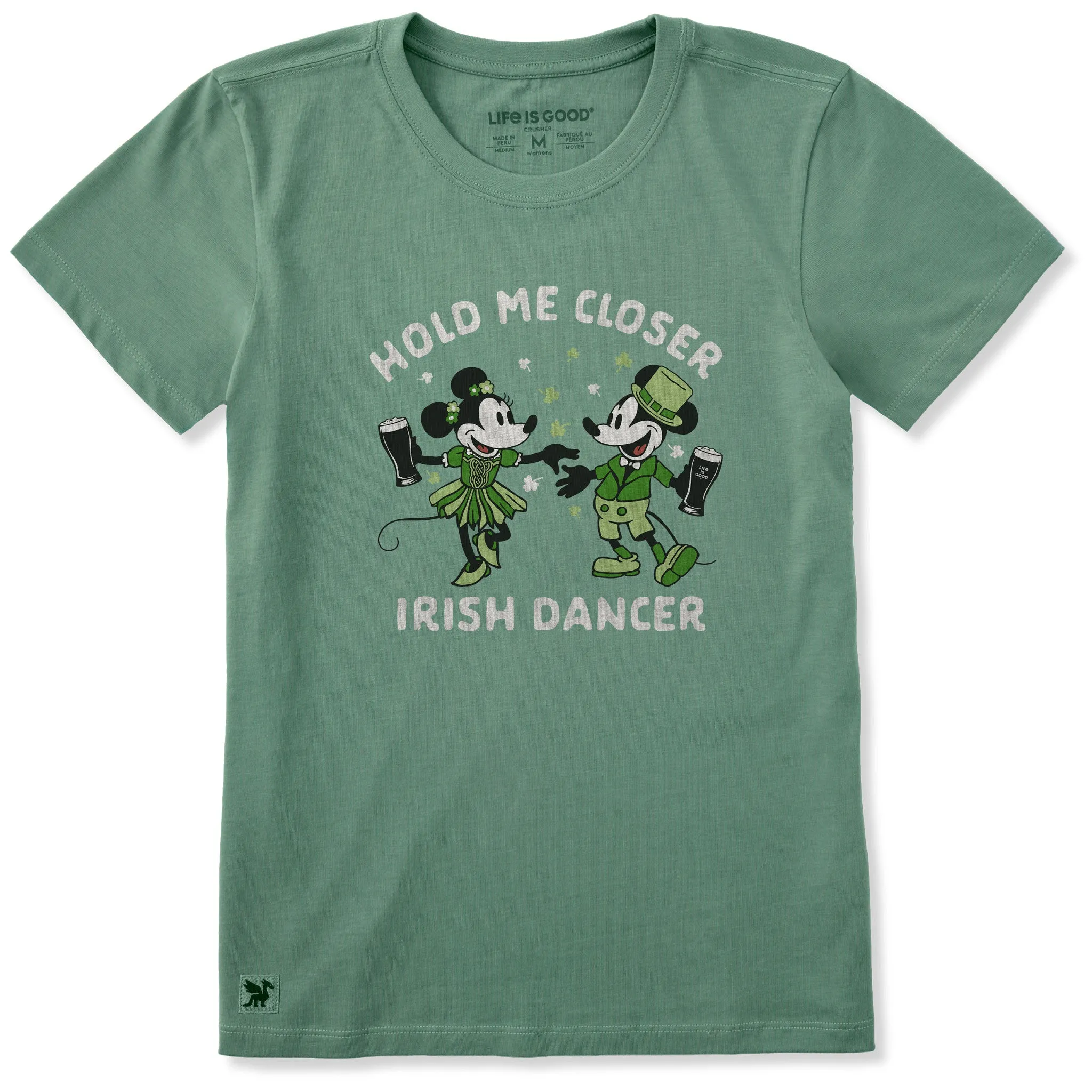 Women's Hold Me Closer Irish Dancer Short Sleeve Crusher Tee sold by Life is Good