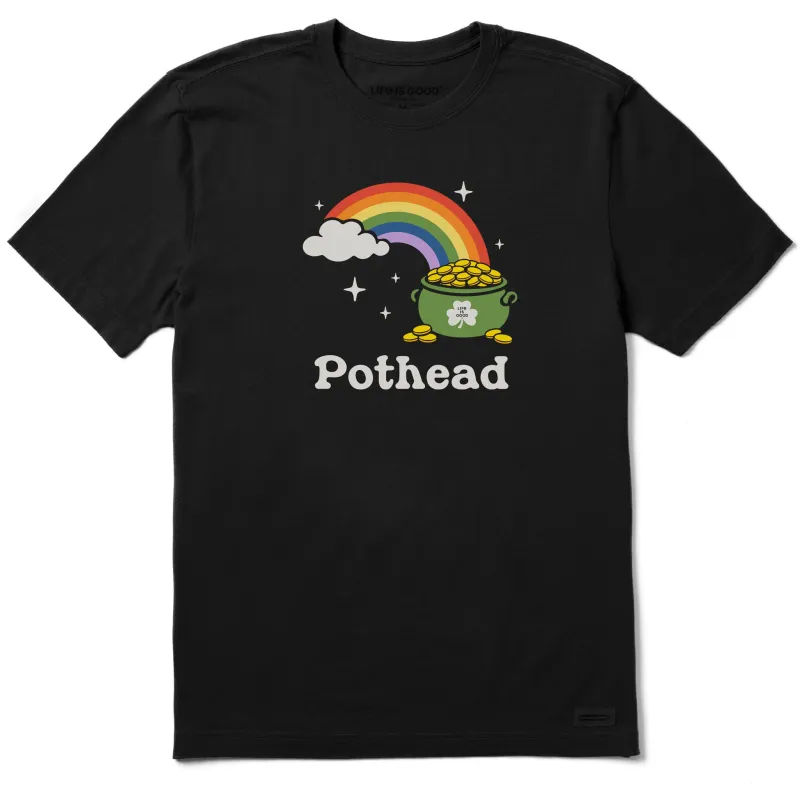 Men's Irish Pothead Short Sleeve Crusher Tee sold by Life is Good