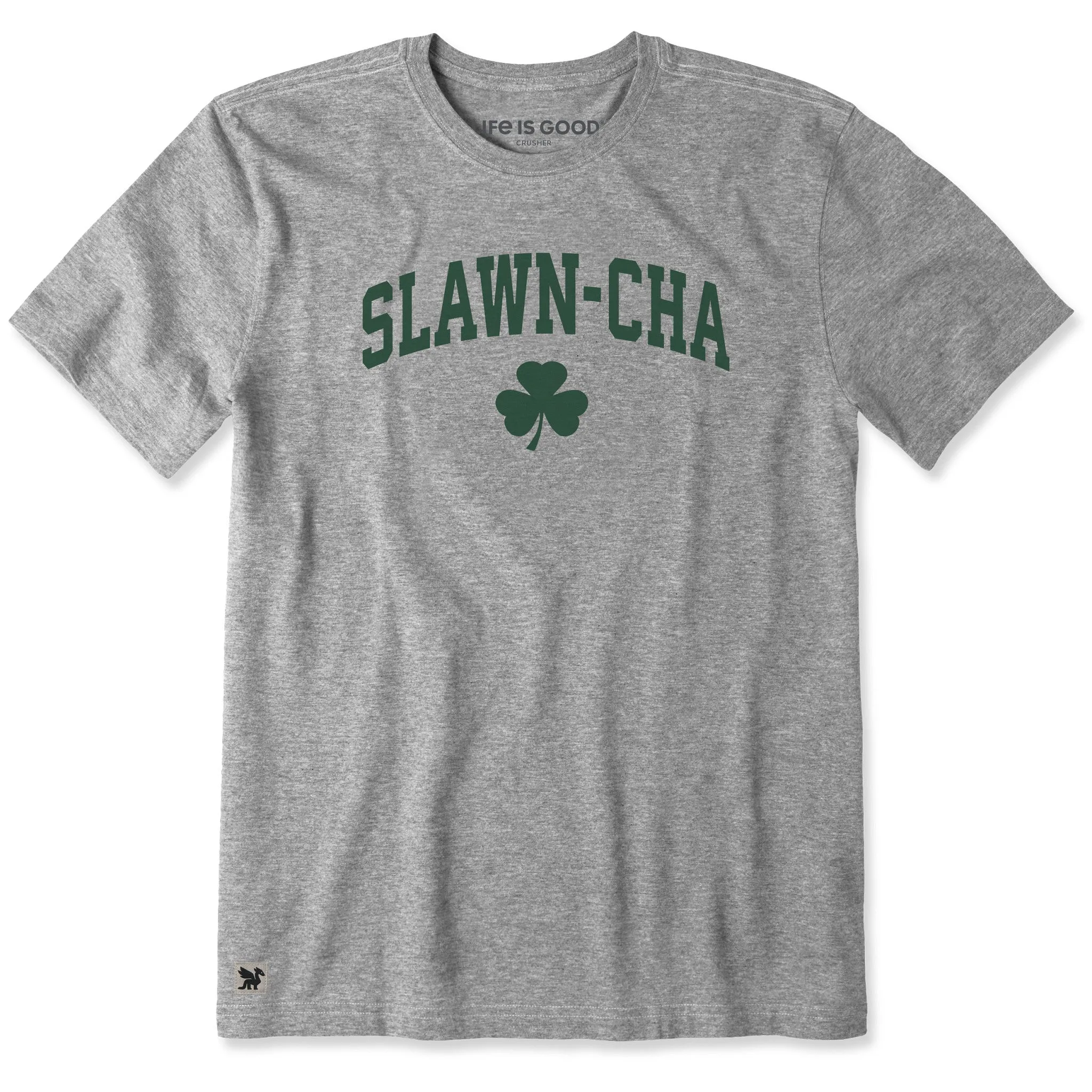 Men's Slawn-cha Arch Short Sleeve Crusher Tee sold by Life is Good