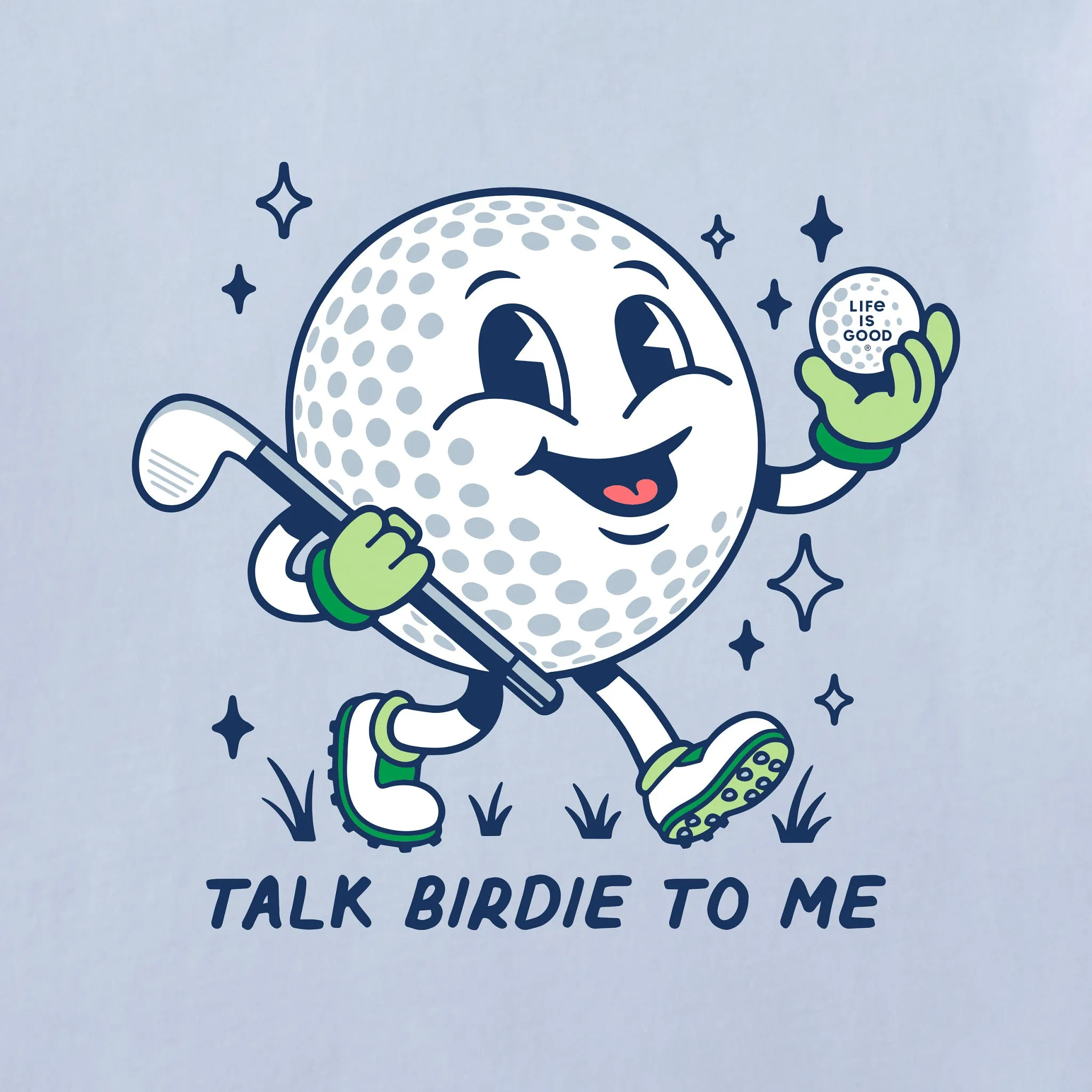 Women's Talk Birdie to Me Mascot Short Sleeve Crusher Boxy Tee sold by Life is Good product image thumbnail 2
