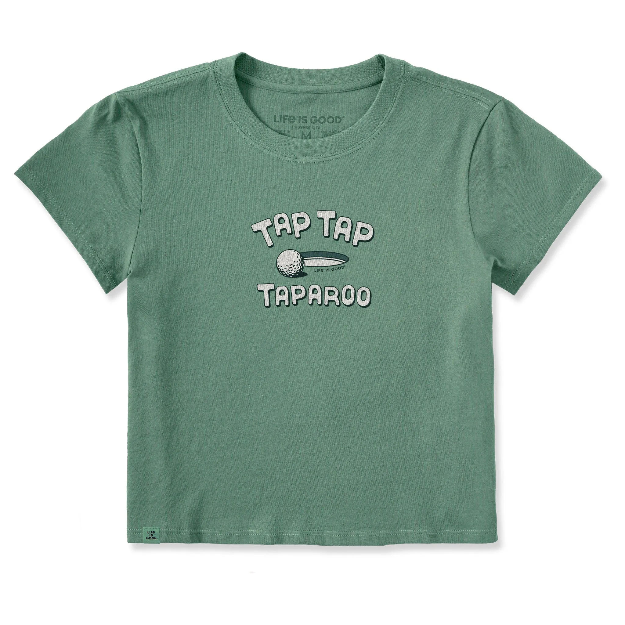 Women's Tap Tap Taparoo Crusher-LITE Shrunken Tee sold by Life is Good