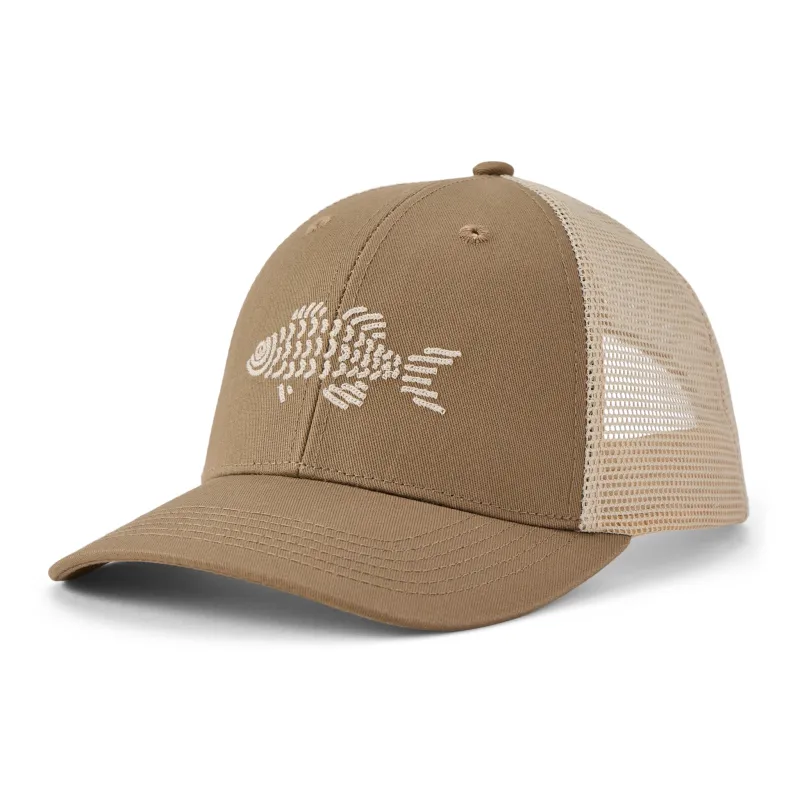 Adult Unisex Tribal Scale Fish Trucker sold by Life is Good