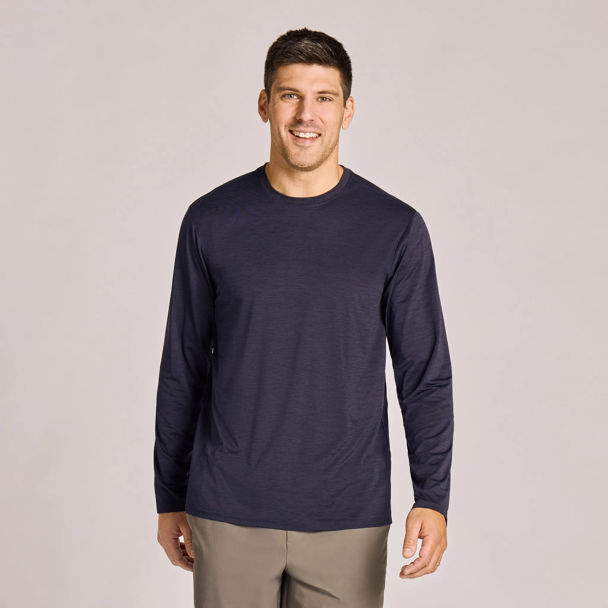 Men's Solid Long Sleeve Sun Crusher Tee sold by Life is Good product image thumbnail 5