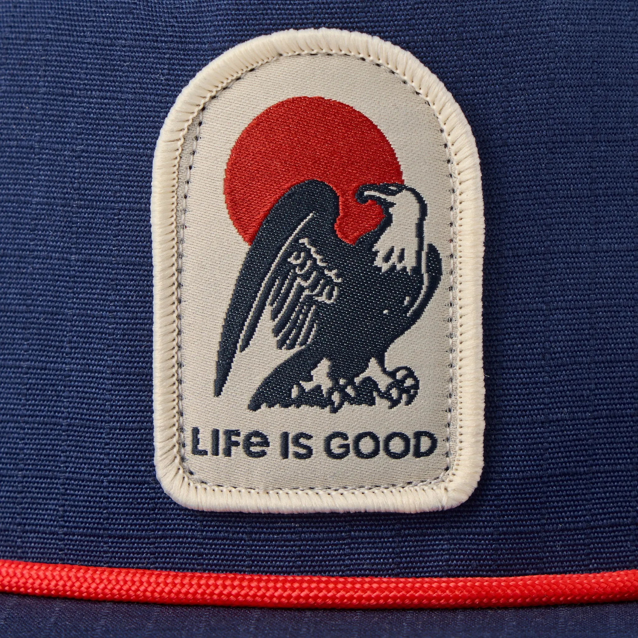 Adult Unisex Eagle Sun Ripstop Rope Hat sold by Life is Good product image thumbnail 2