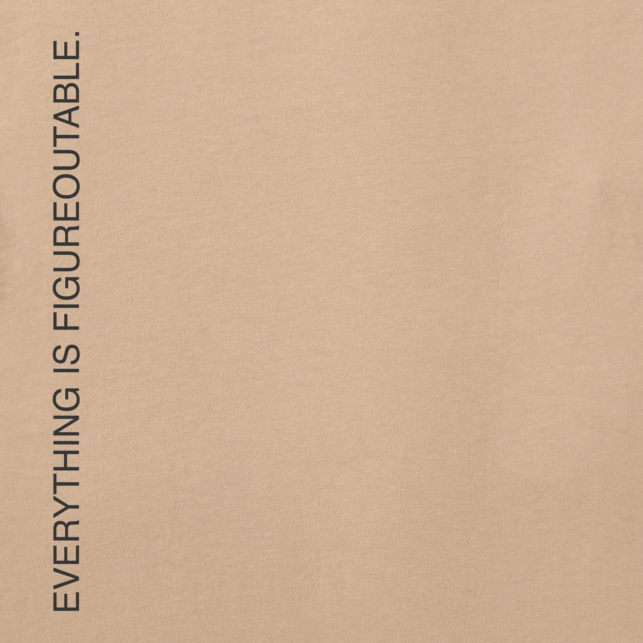 Men's Everything is Figureoutable Vertical Short Sleeve Crusher-LITE Tee sold by Life is Good product image thumbnail 3