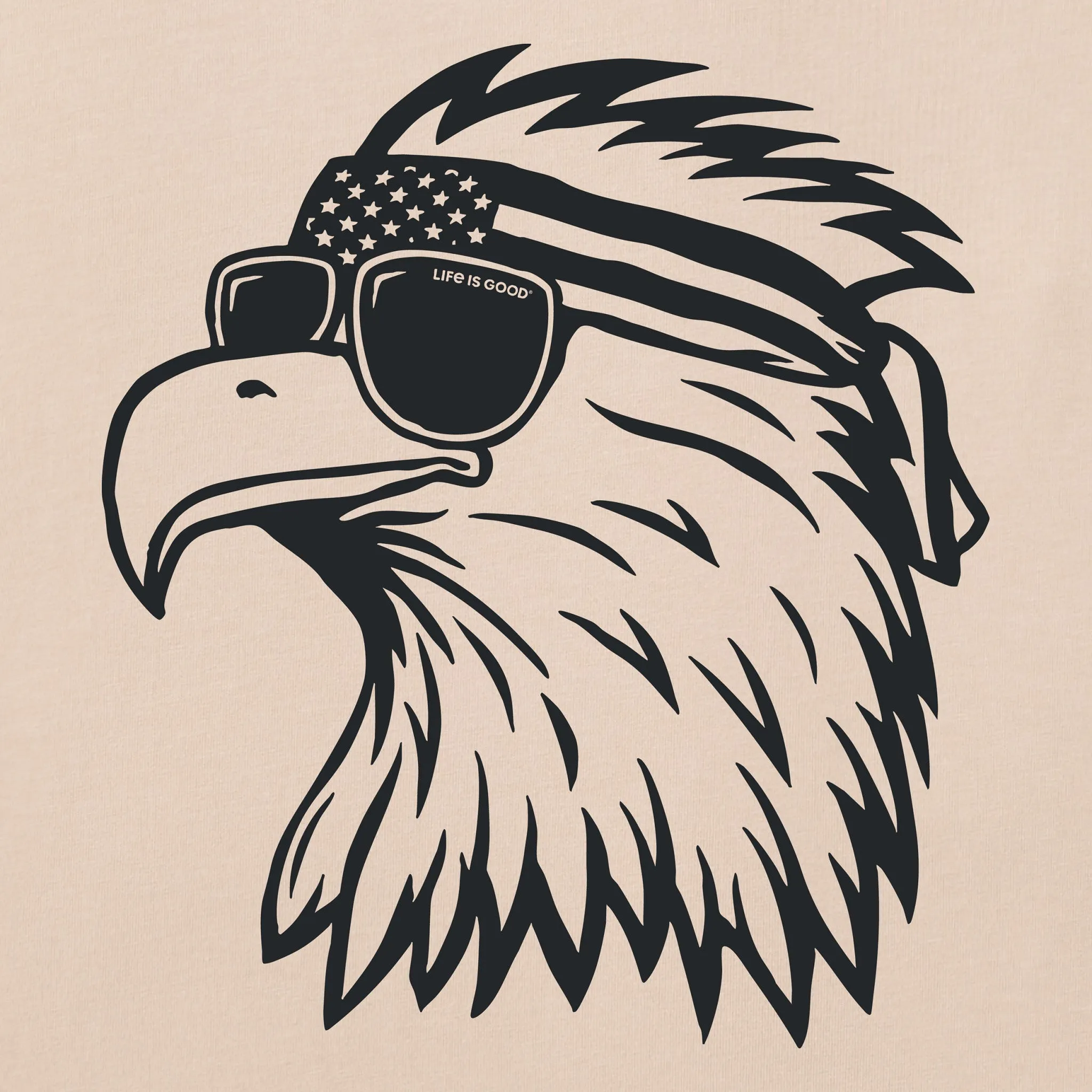 Men's America's Eagle Short Sleeve Crusher-LITE Tee sold by Life is Good product image thumbnail 2