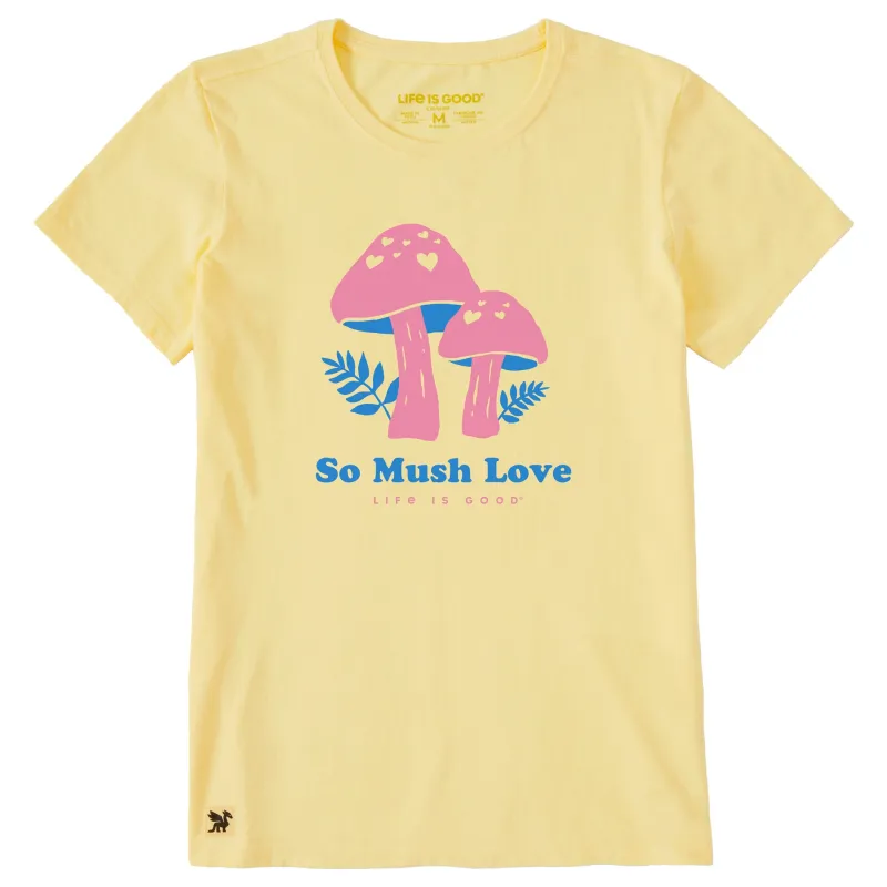 Women's So Mush Love Short Sleeve Crusher Tee sold by Life is Good