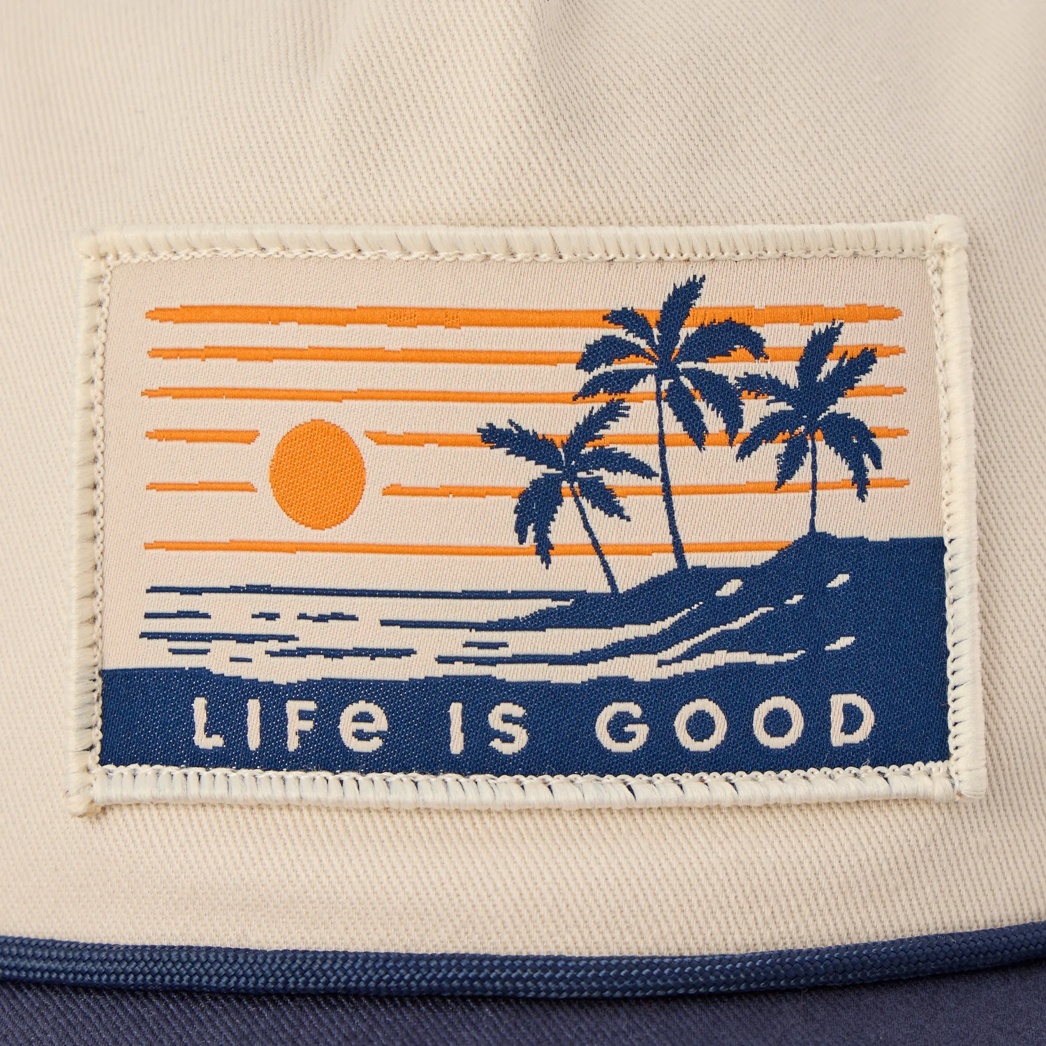 Adult Unisex Scenic Palms Twill Rope Hat sold by Life is Good product image thumbnail 2
