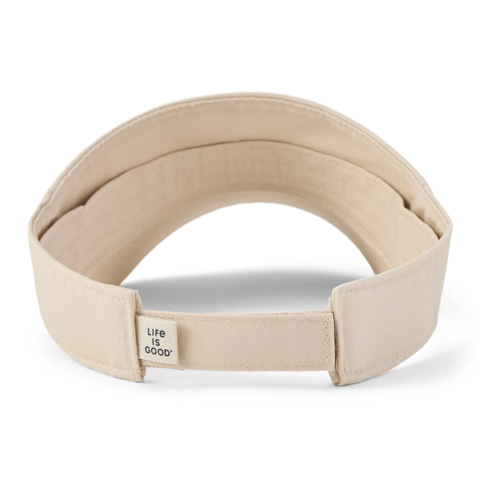 Adult Unisex Life is Good Chill Cap Visor sold by Life is Good product image thumbnail 3