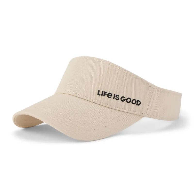Adult Unisex Life is Good Chill Cap Visor sold by Life is Good