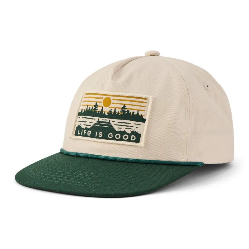 Adult Unisex Scenic Dock Twill Rope Hat sold by Life is Good