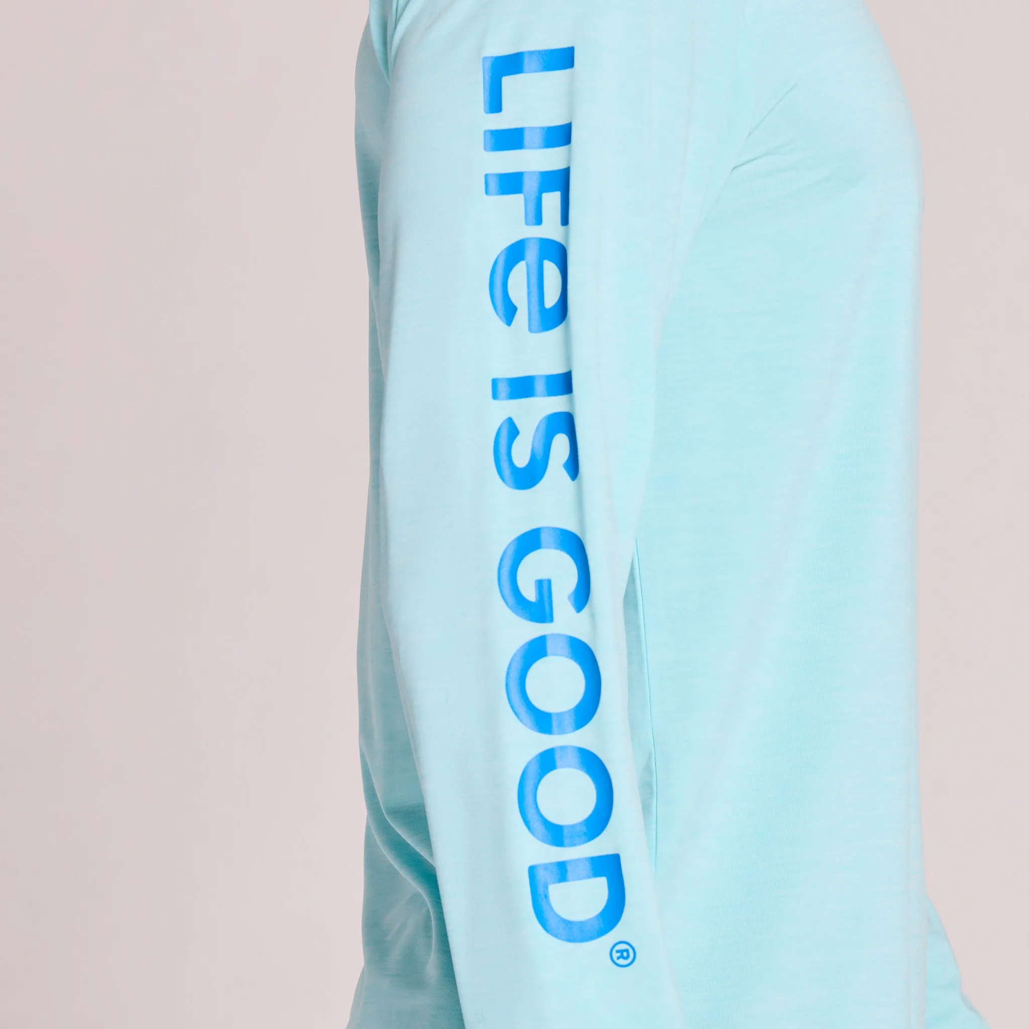 Men's Life is Good Long Sleeve Sun Crusher Hoodie sold by Life is Good product image thumbnail 3