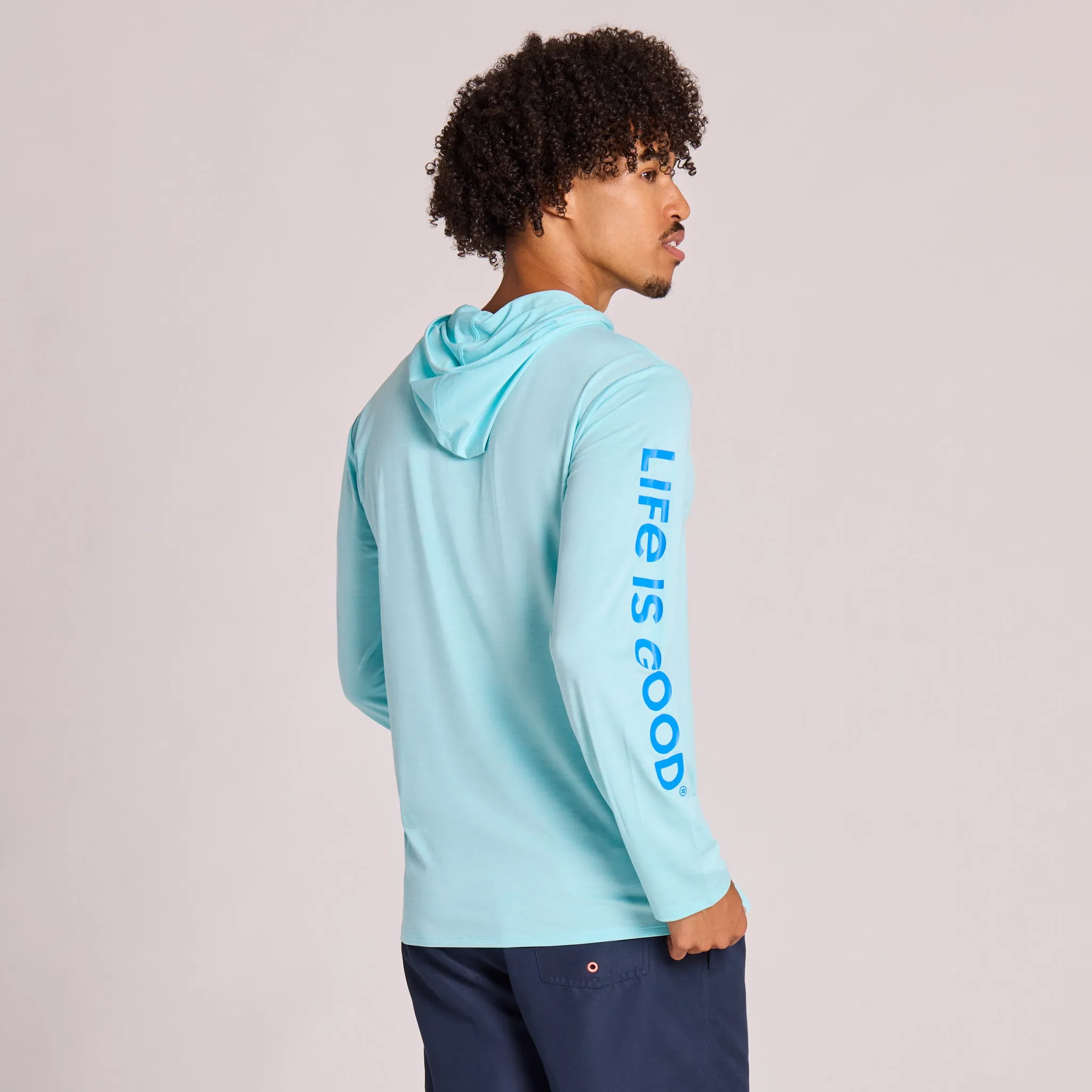 Men's Life is Good Long Sleeve Sun Crusher Hoodie sold by Life is Good product image thumbnail 2