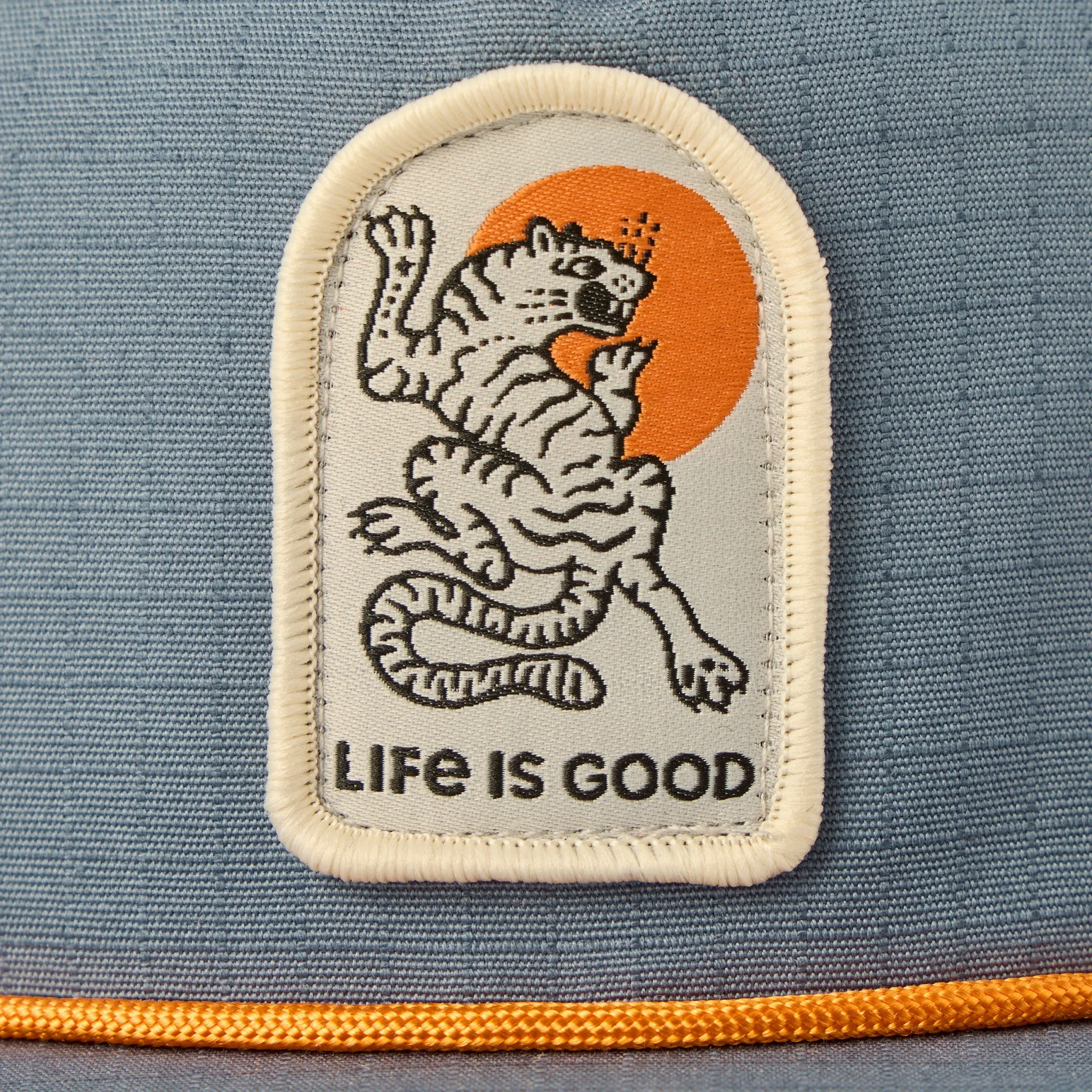 Adult Unisex Tiger Sun Ripstop Rope Hat sold by Life is Good product image thumbnail 2