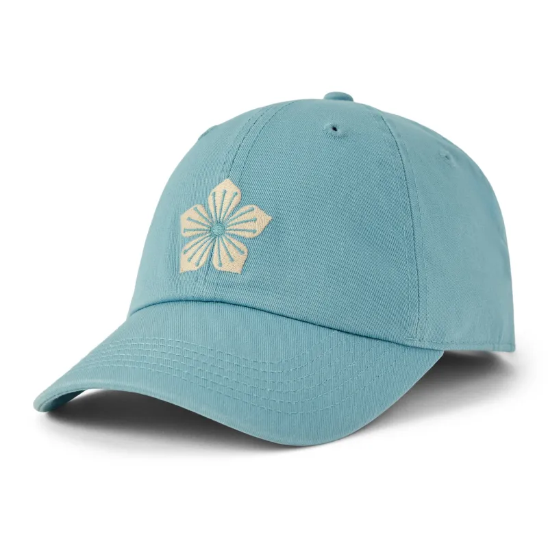 Adult Unisex Hibiscus Points Chill Cap sold by Life is Good
