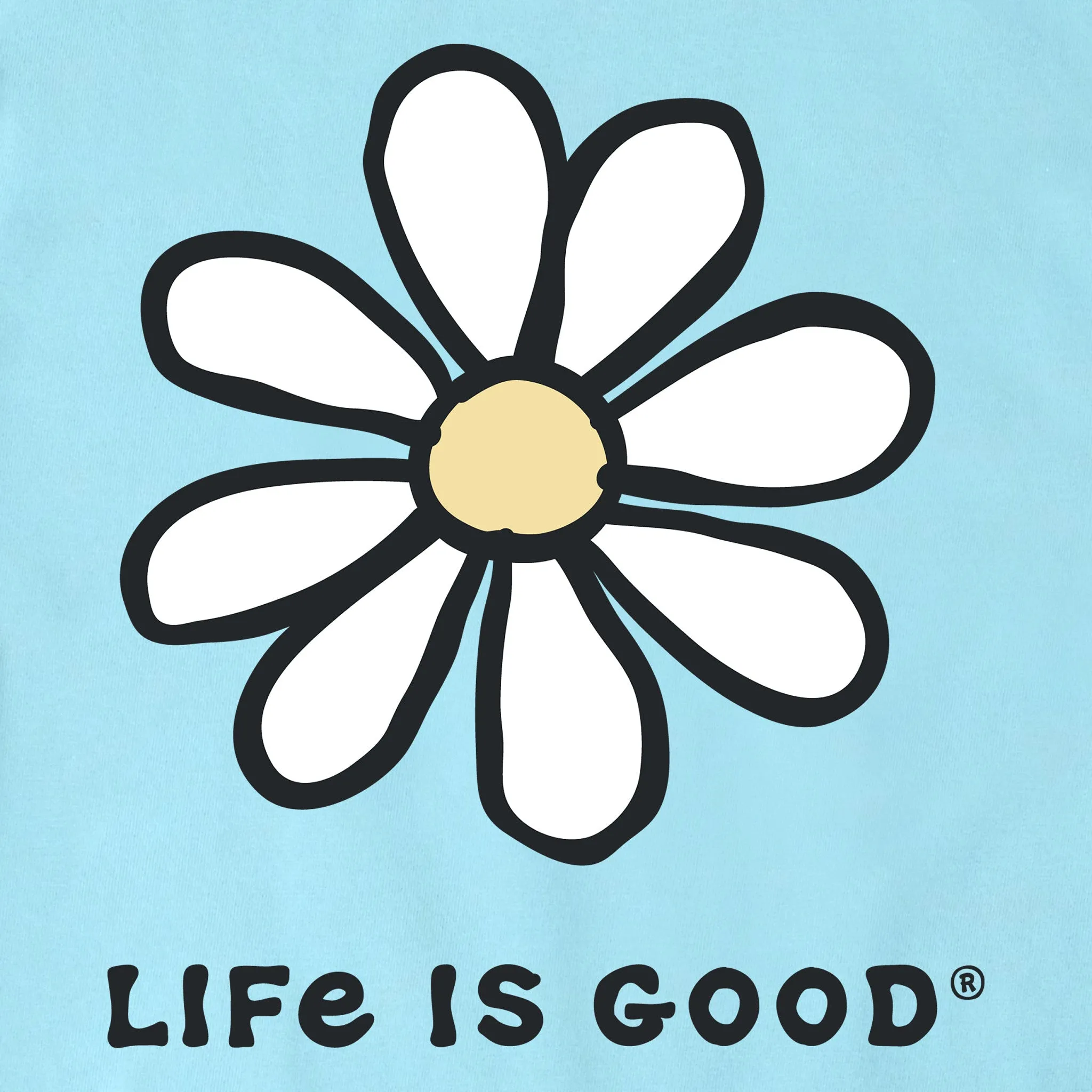 Women's Single Daisy Short Sleeve Crusher-LITE Vee sold by Life is Good product image thumbnail 2