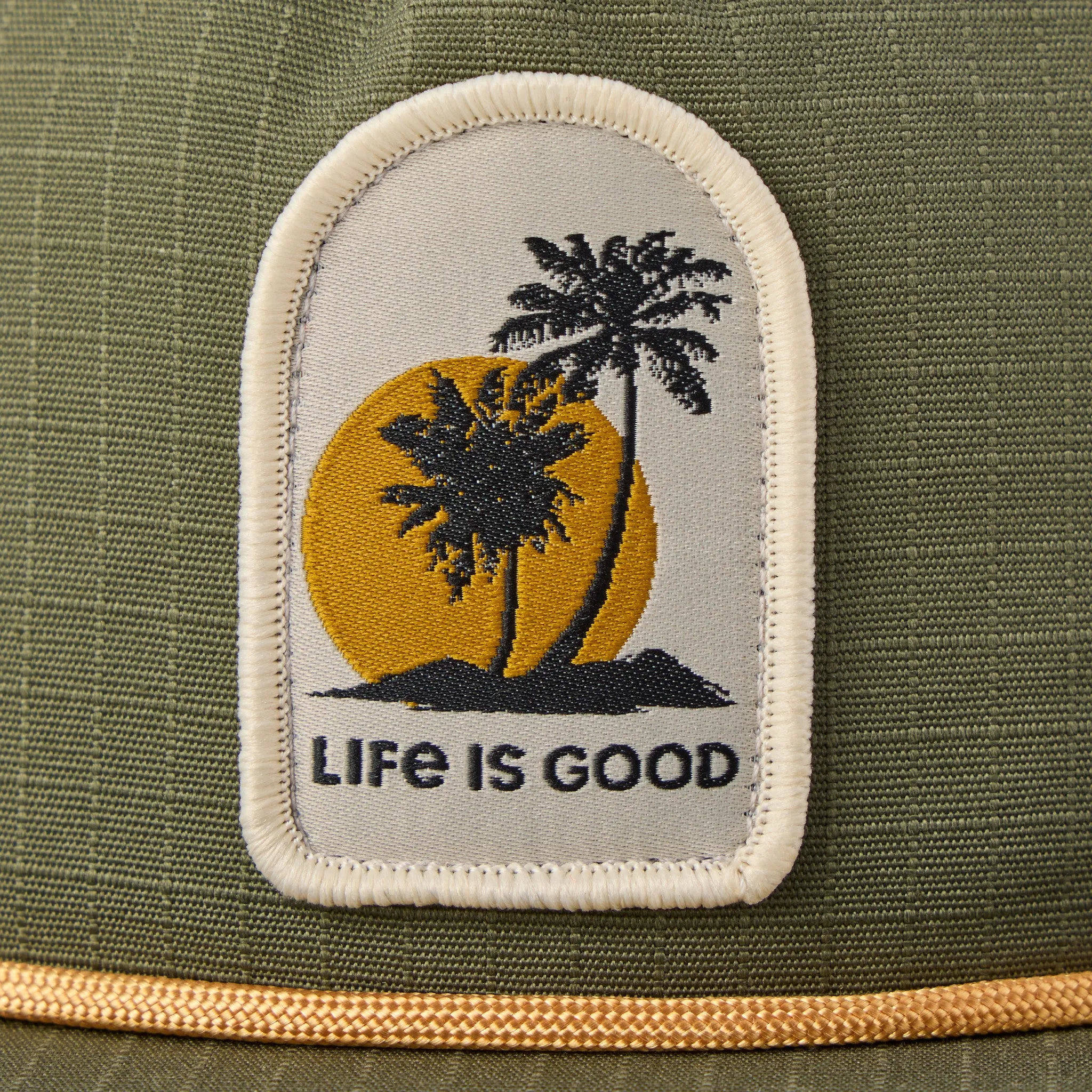 Adult Unisex Palms Sun Ripstop Rope Hat sold by Life is Good product image thumbnail 2