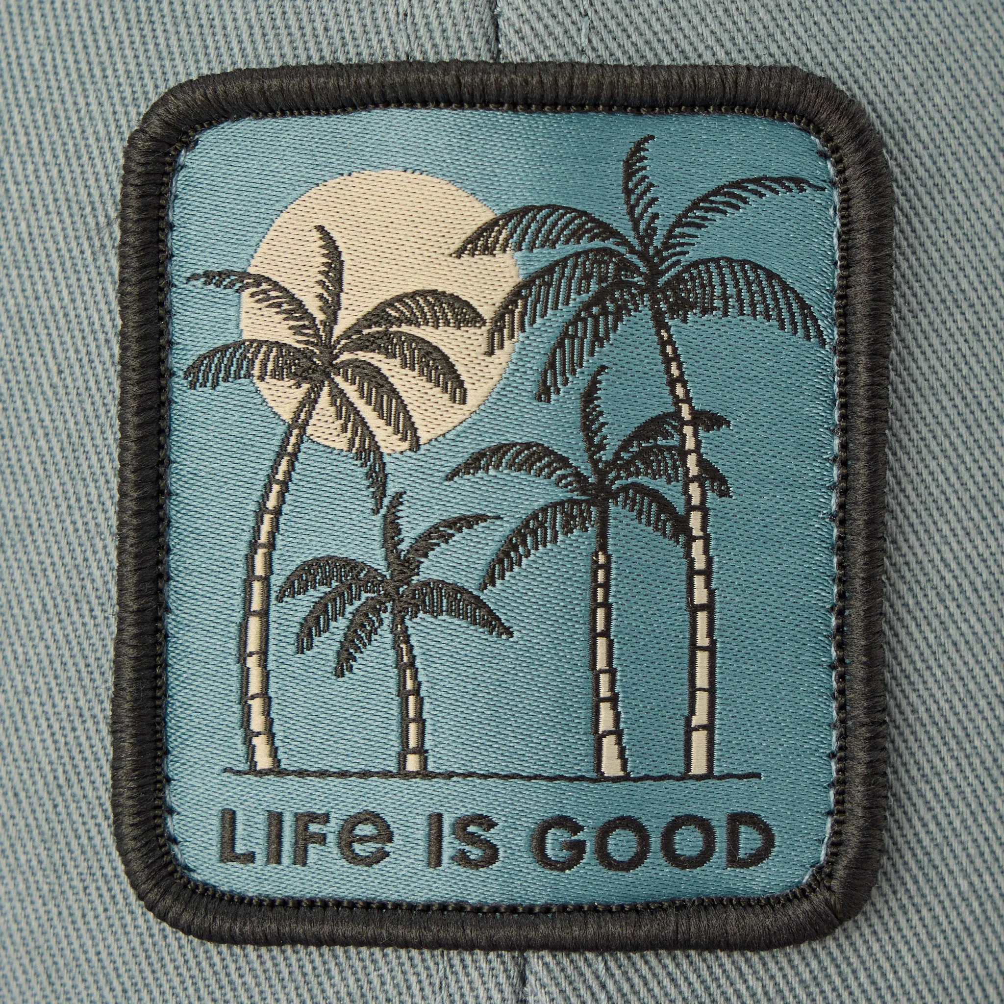 Adult Unisex Moonlight Palms Trucker sold by Life is Good product image thumbnail 2