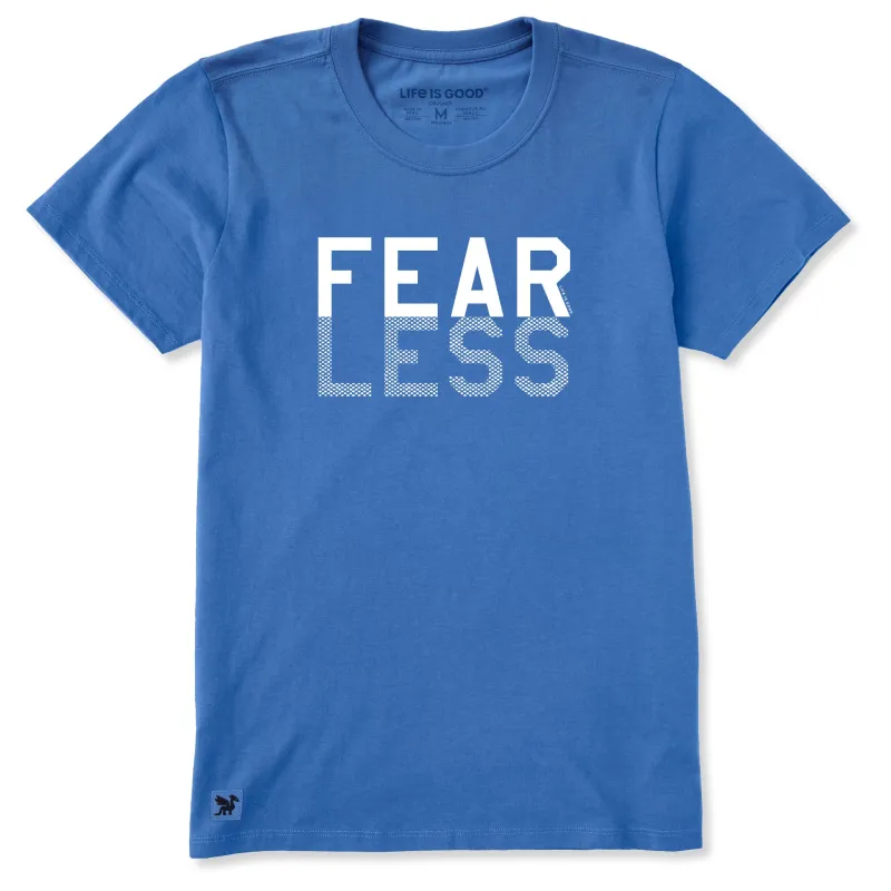 Women's Fearless Short Sleeve Crusher Tee sold by Life is Good