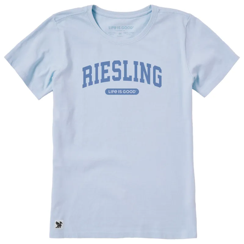 Women's Riesling Arch Short Sleeve Crusher Tee sold by Life is Good