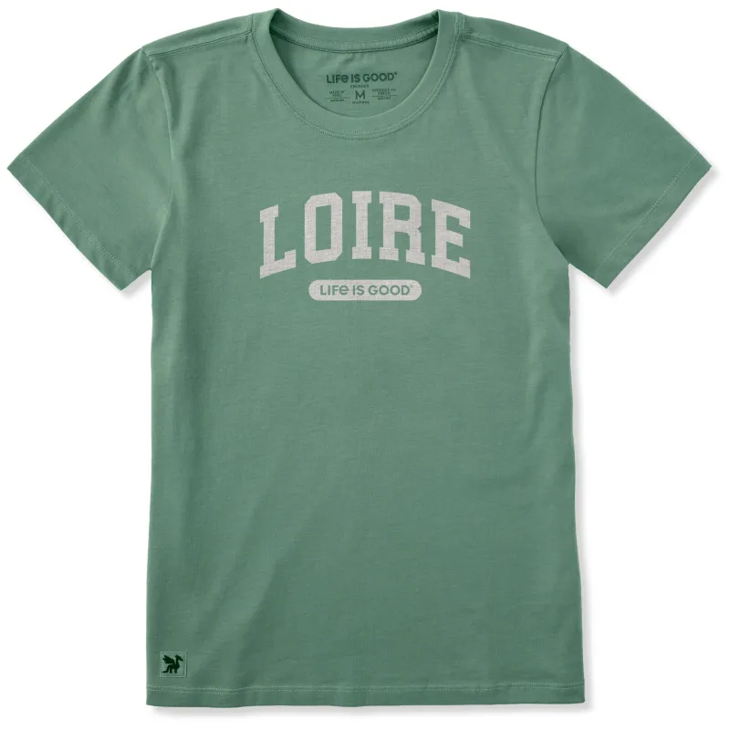 Women's Loire Arch Short Sleeve Crusher Tee sold by Life is Good
