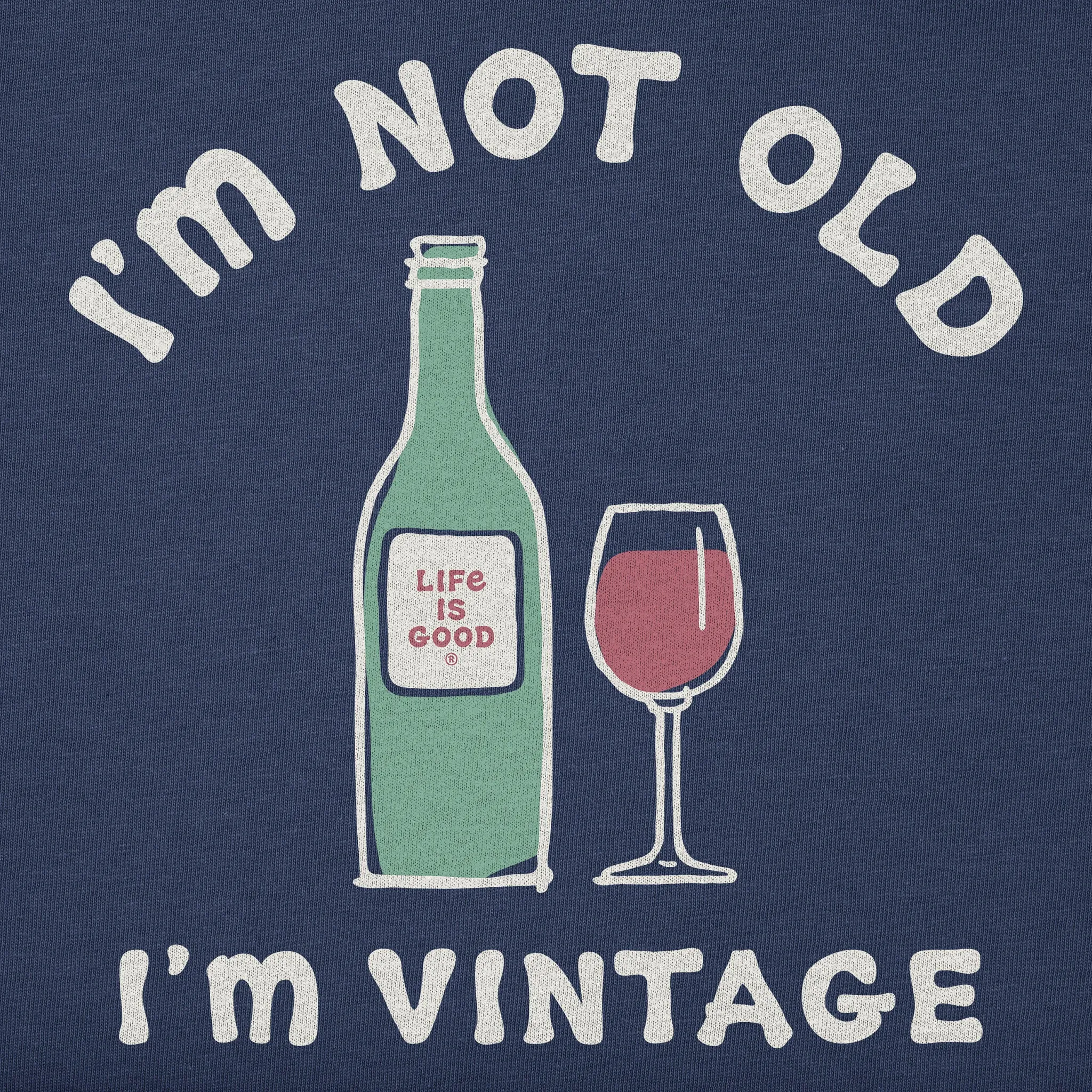 Men's I'm Not Old I'm Vintage Short Sleeve Crusher Tee sold by Life is Good product image thumbnail 2