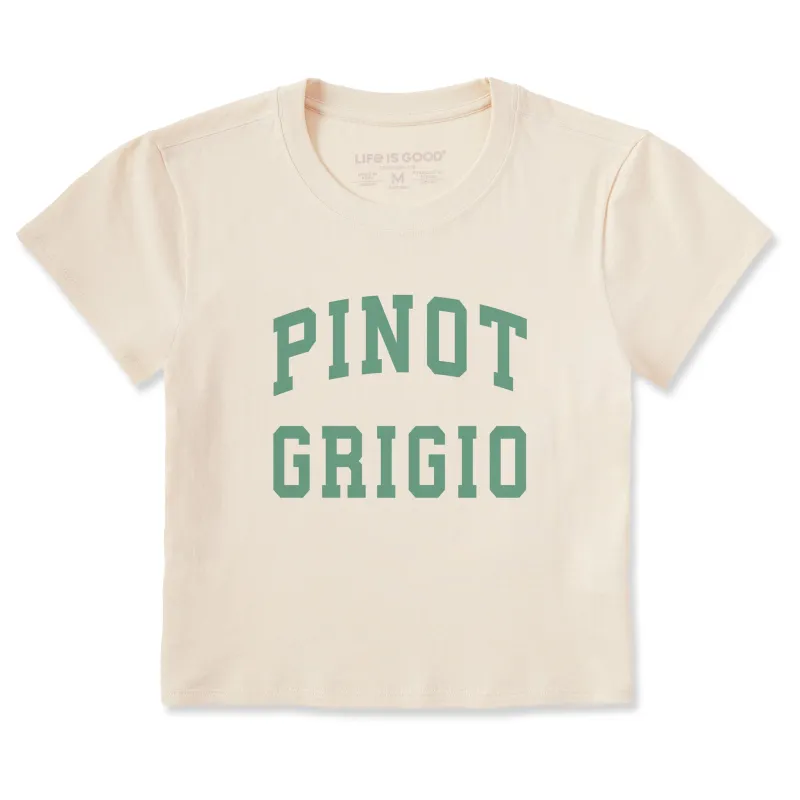 Women's Pinot Grigio Arch Crusher-LITE Shrunken Tee sold by Life is Good