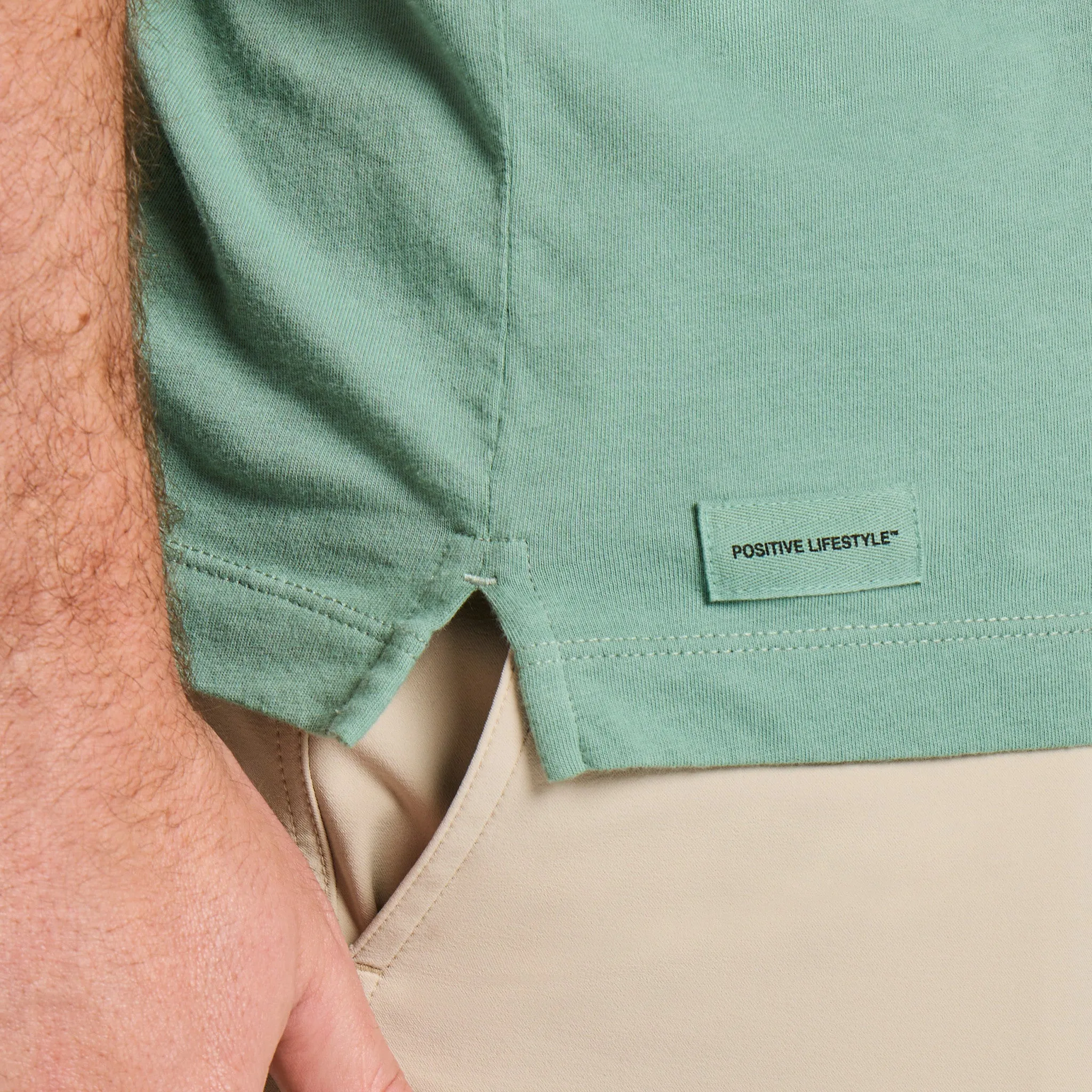 Men's Bert's Evergreen Short Sleeve Crusher-LITE Polo sold by Life is Good product image thumbnail 4
