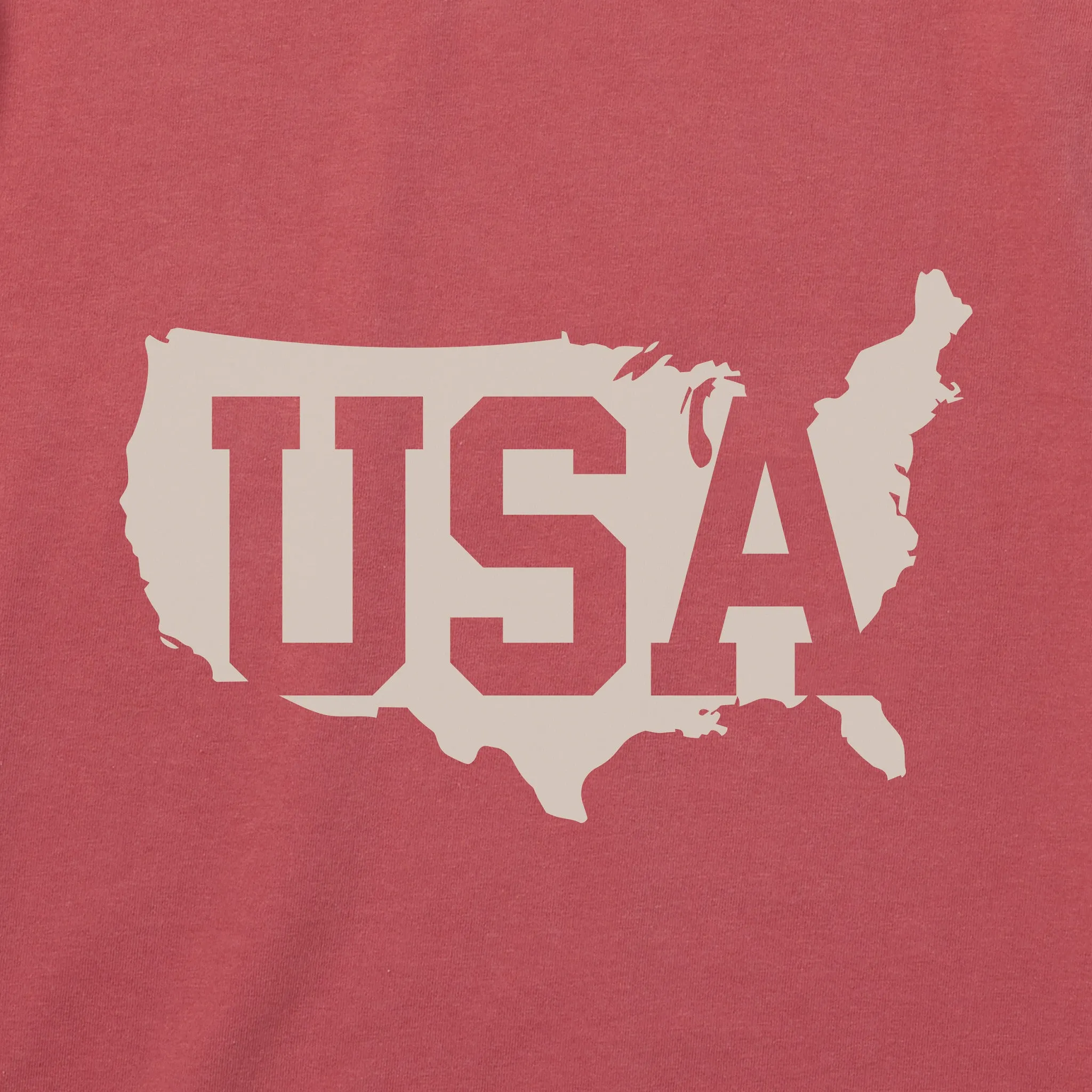 Men's USA Map Short Sleeve Crusher Tee sold by Life is Good product image thumbnail 2