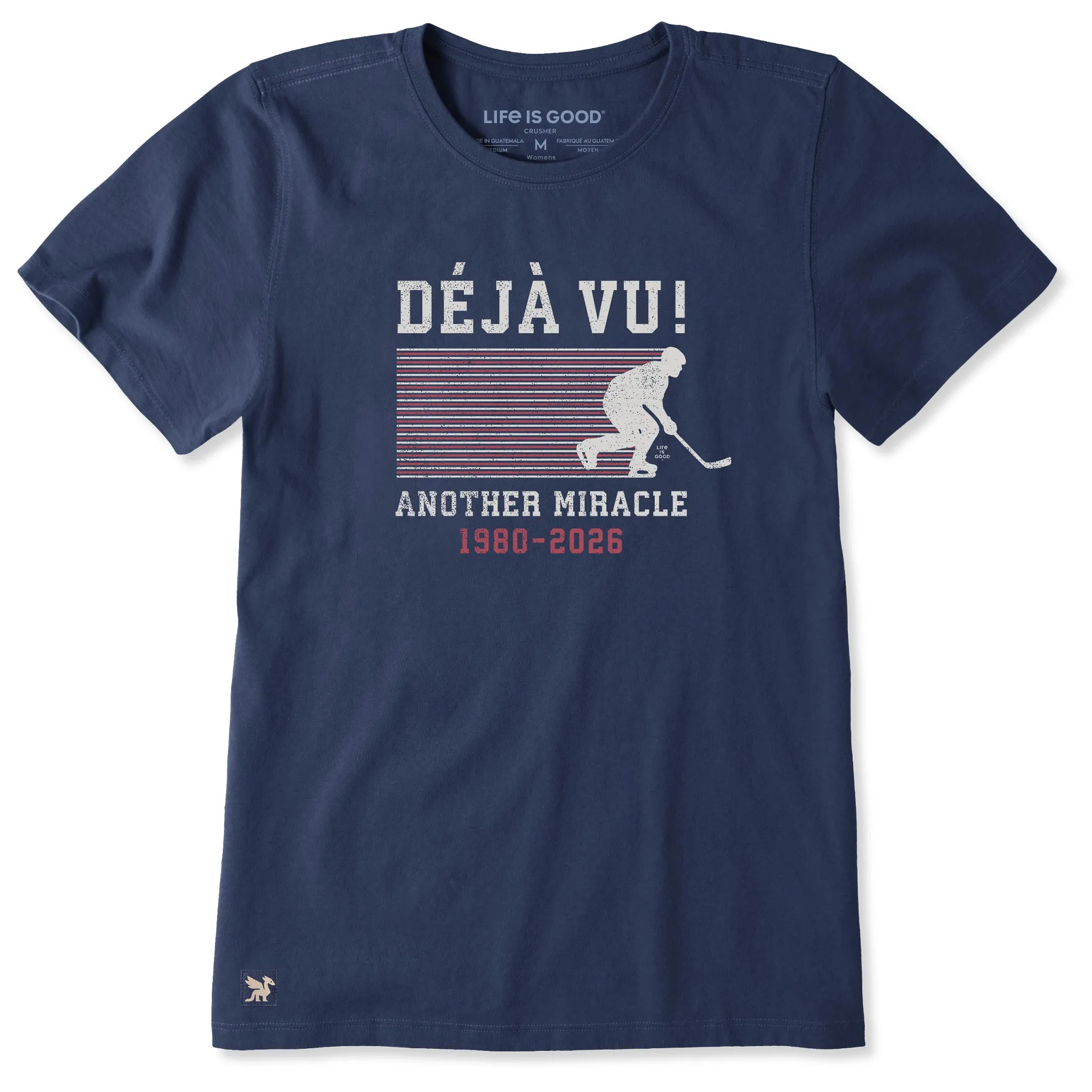 Women's Another Miracle Hockey Short Sleeve Crusher Tee sold by Life is Good