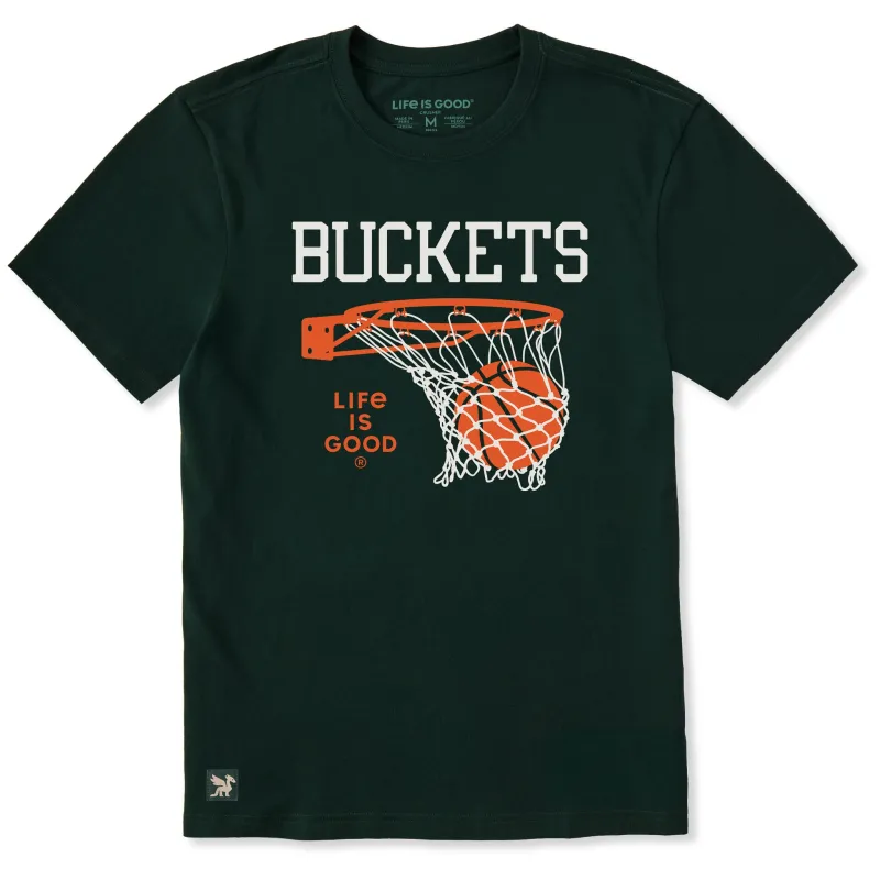 Men's Buckets Bucket Short Sleeve Crusher Tee made by Life is Good