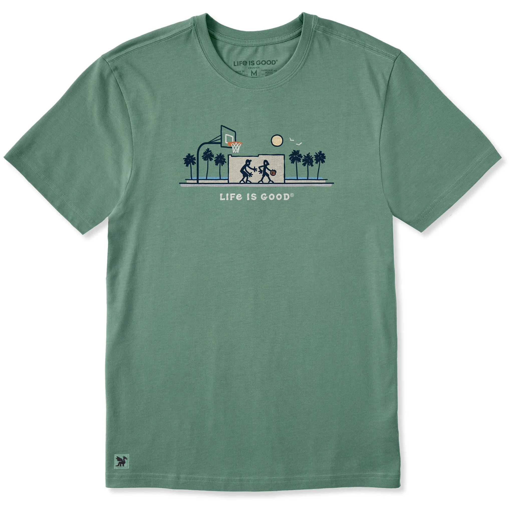 Men's Venice Basketball Vista Short Sleeve Crusher Tee sold by Life is Good