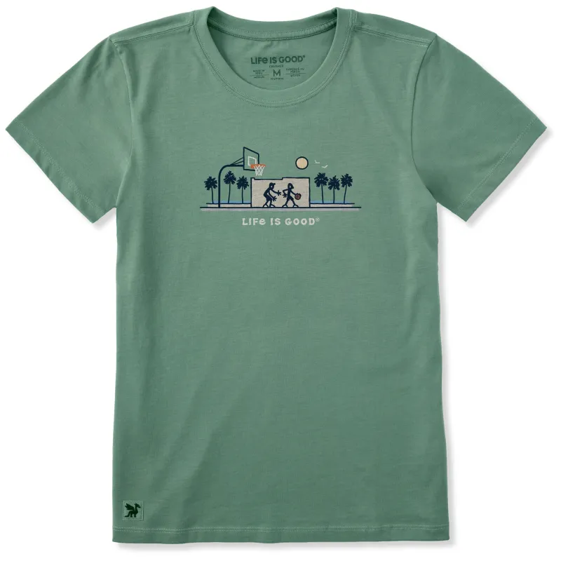 Women's Venice Basketball Vista Short Sleeve Crusher Tee sold by Life is Good