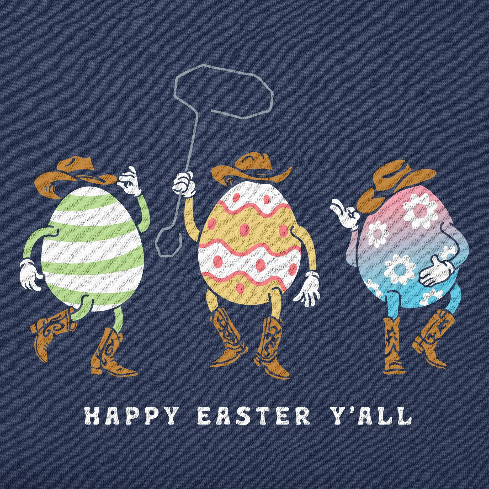 Men's Happy Easter Y'all Short Sleeve Tee sold by Life is Good product image thumbnail 4