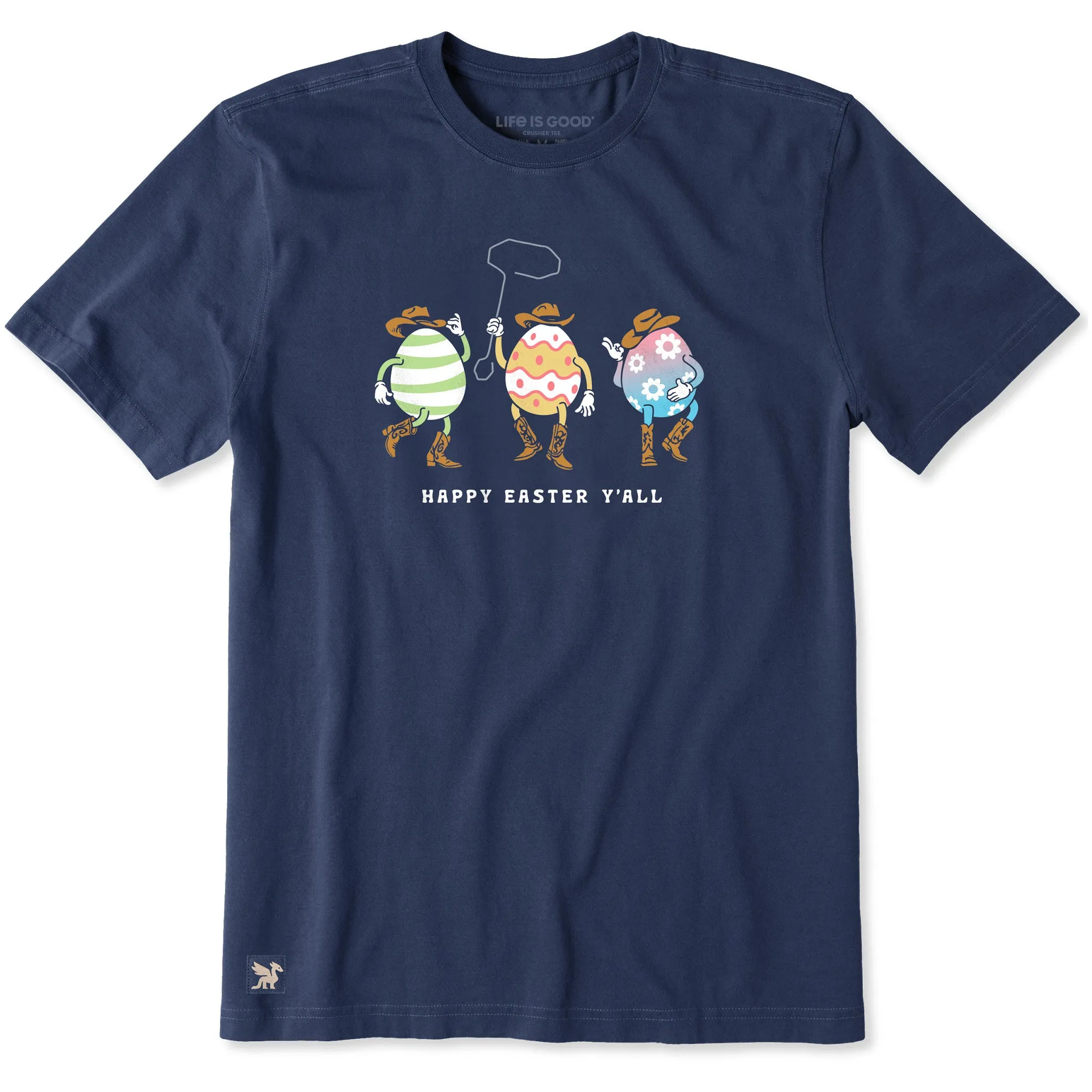 Men's Happy Easter Y'all Short Sleeve Tee sold by Life is Good