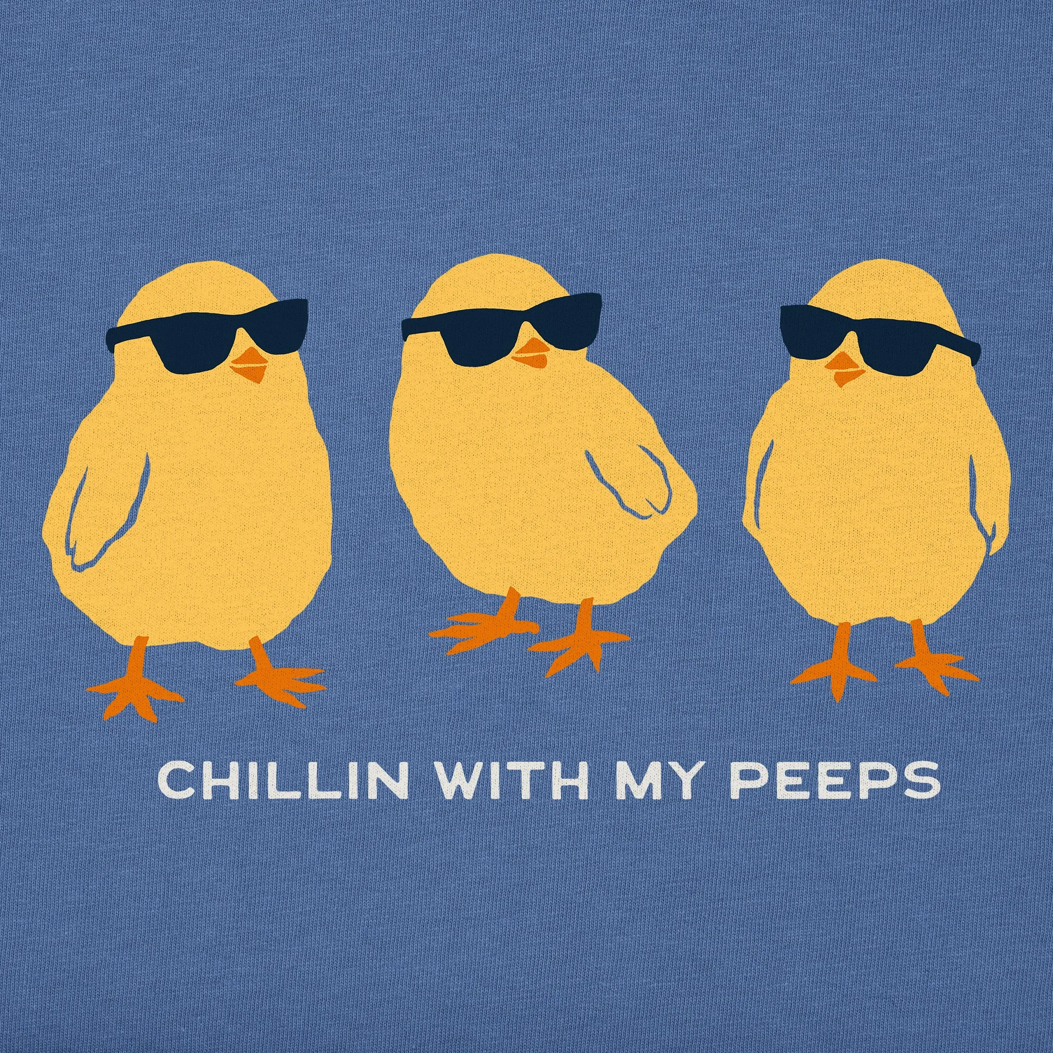 Men's Chillin With My Peeps Short Sleeve Tee sold by Life is Good product image thumbnail 2