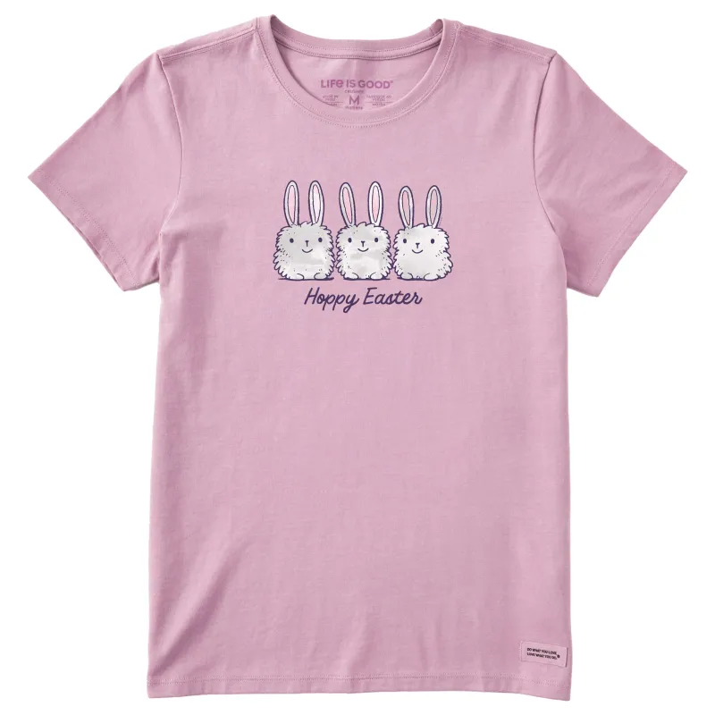 Women's Happy Easter Bunnies Short Sleeve Crusher Tee sold by Life is Good