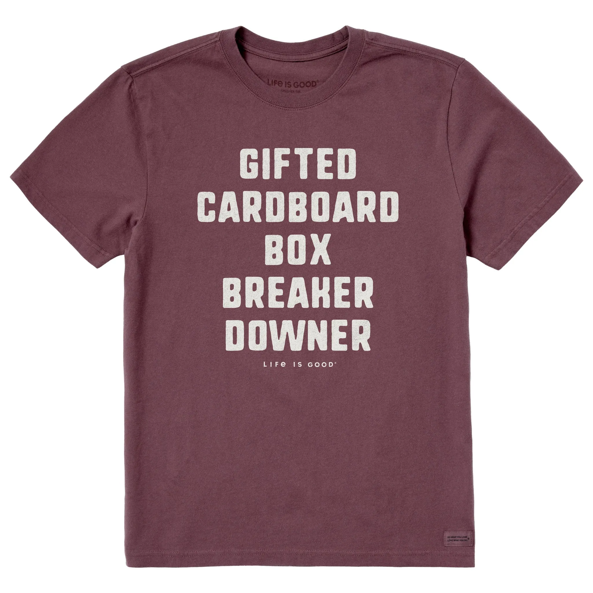 Men's Cardboard Box Breaker Short Sleeve Crusher Tee sold by Life is Good