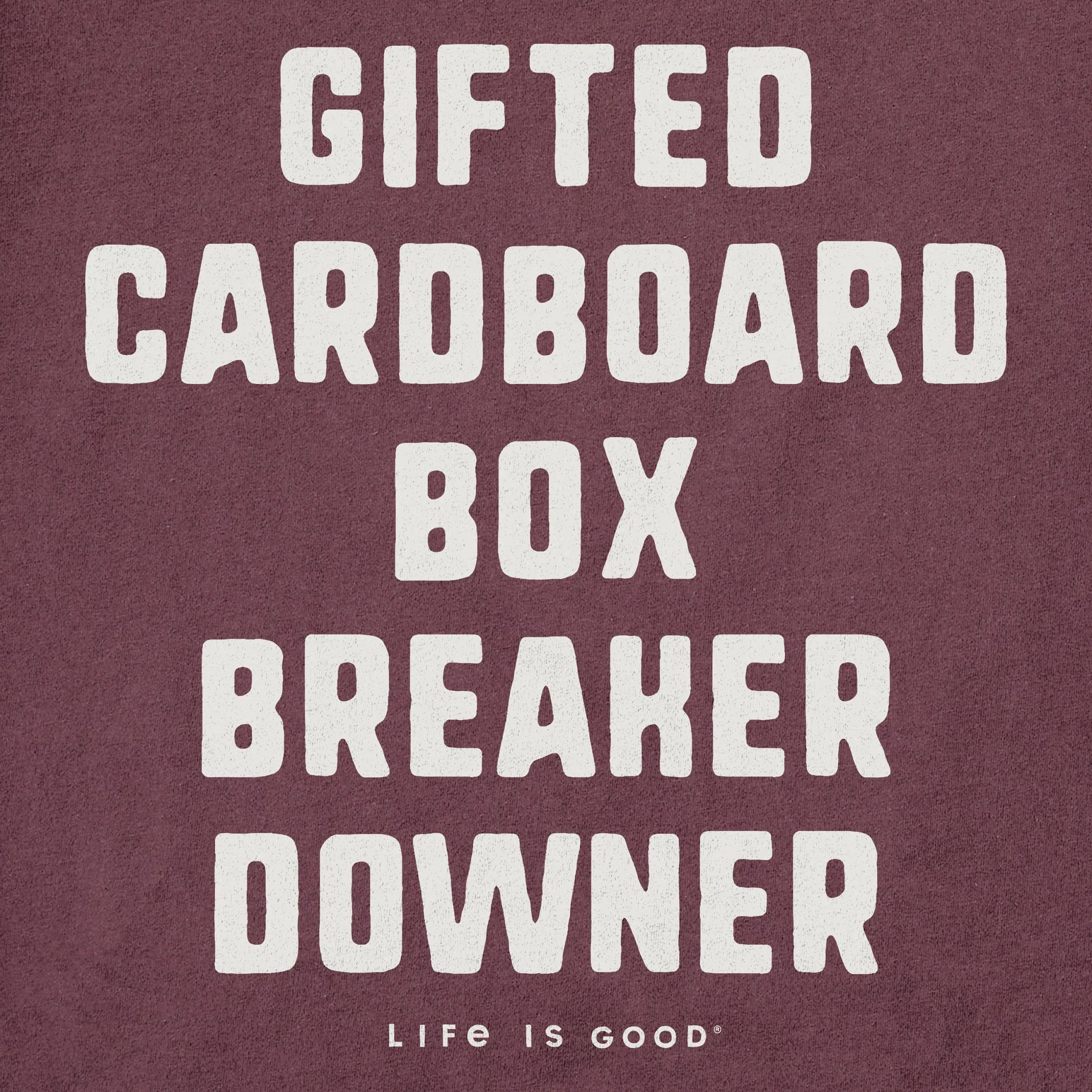 Men's Cardboard Box Breaker Short Sleeve Crusher Tee sold by Life is Good product image thumbnail 2